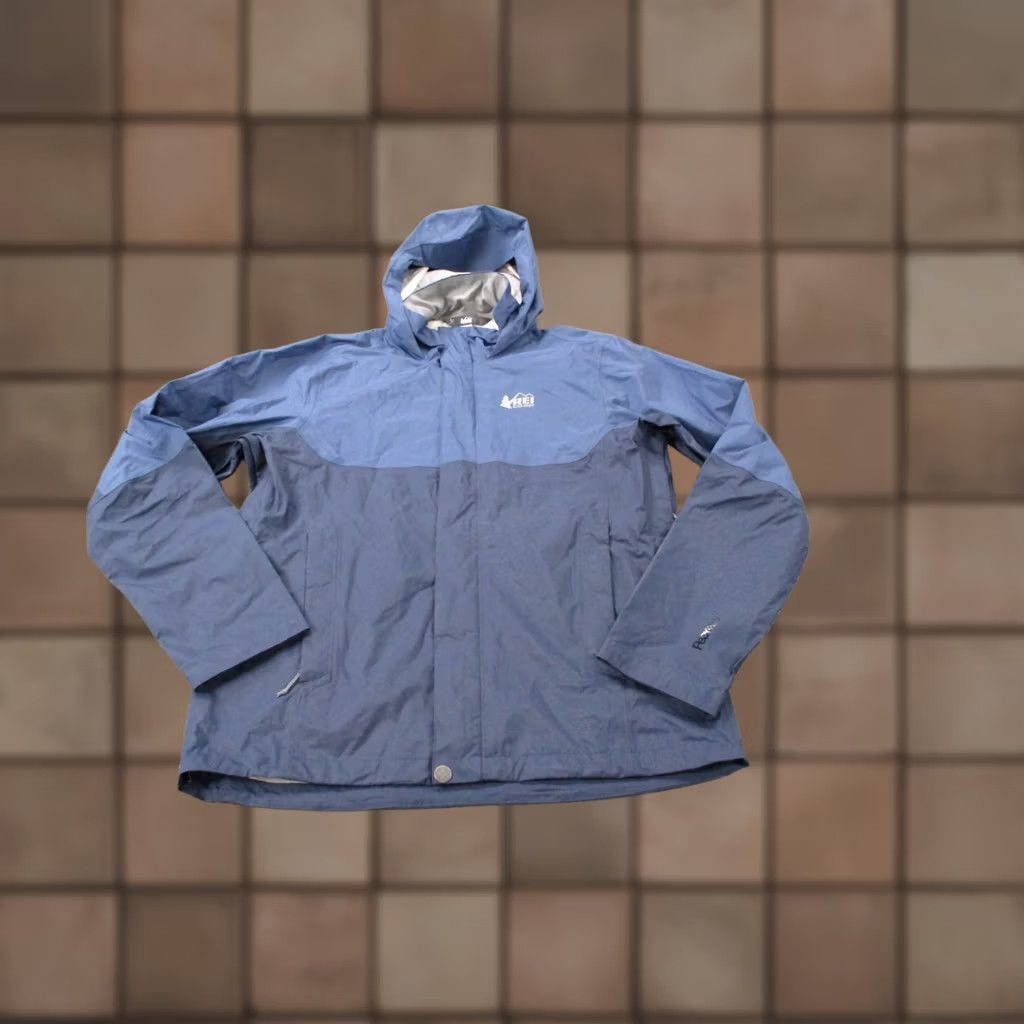 Vintage REI Jacket Womens M Petite Blue Nylon Rain Peak 2.5L Outdoors Hiking Camping Size M / US 6-8 / IT 42-44 - 1 Thumbnail