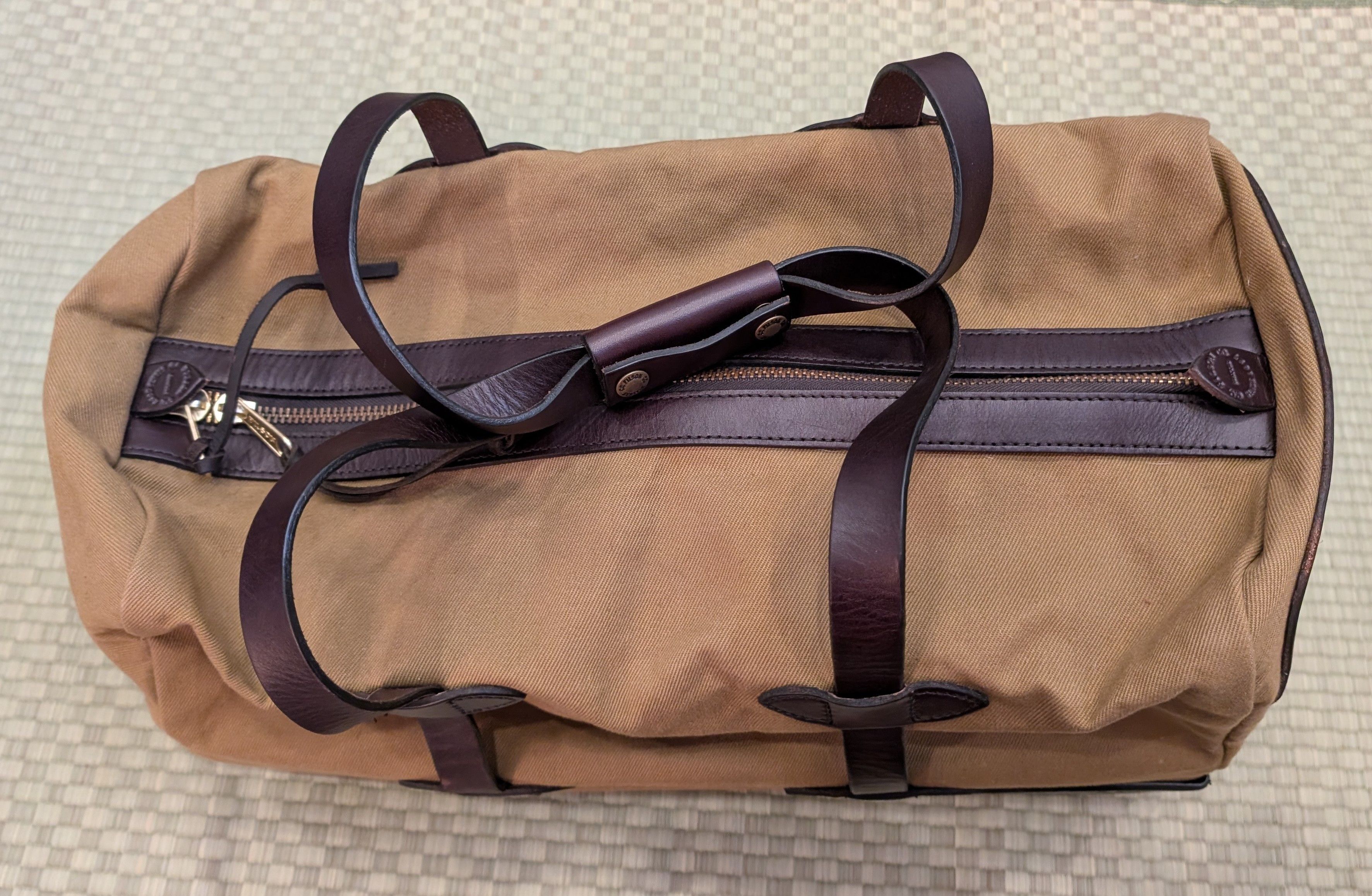 Filson Filson Rugged Twill Rolling Duffel Luggage Bridle Leather Size ONE SIZE - 2 Thumbnail