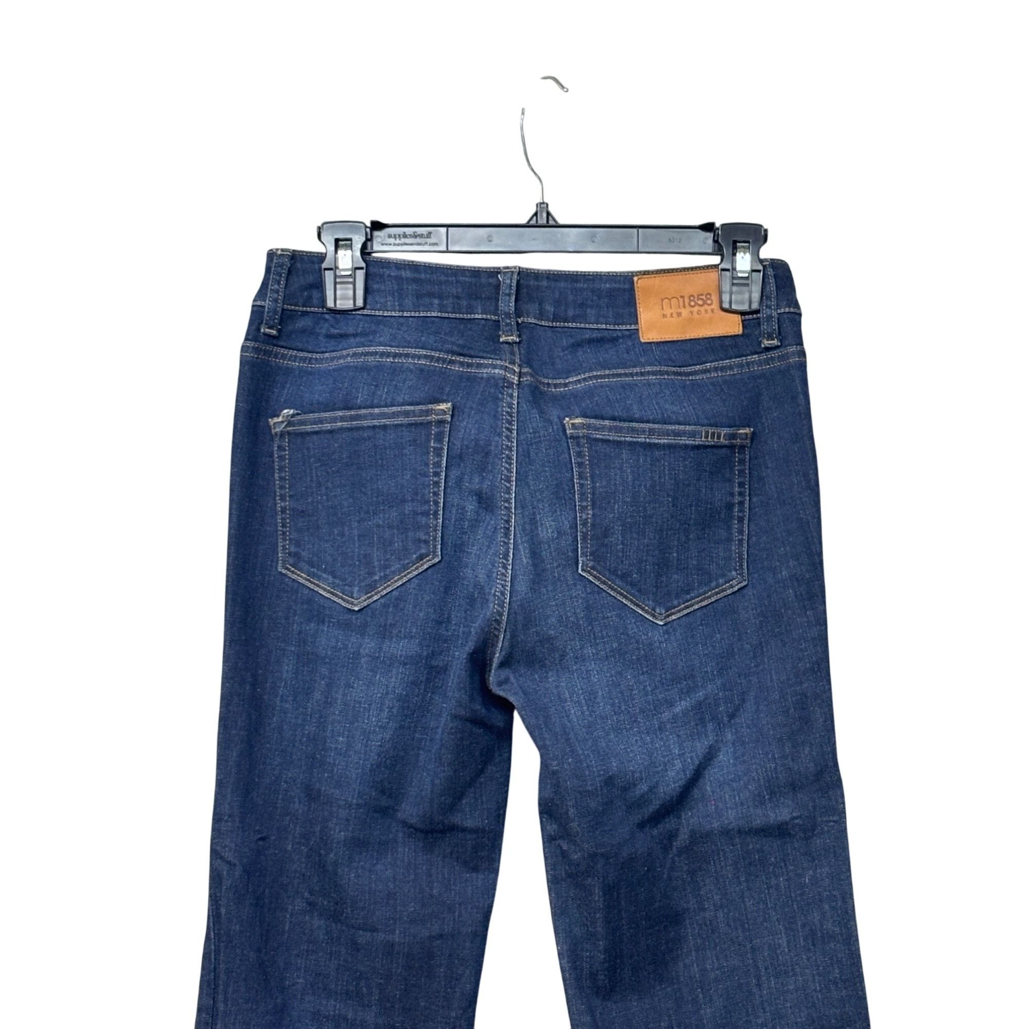 Other M1868 Womens Dark Wash Denim Flare Jeans Size 4/27" Size 27" / US 4 / IT 40 - 6 Thumbnail