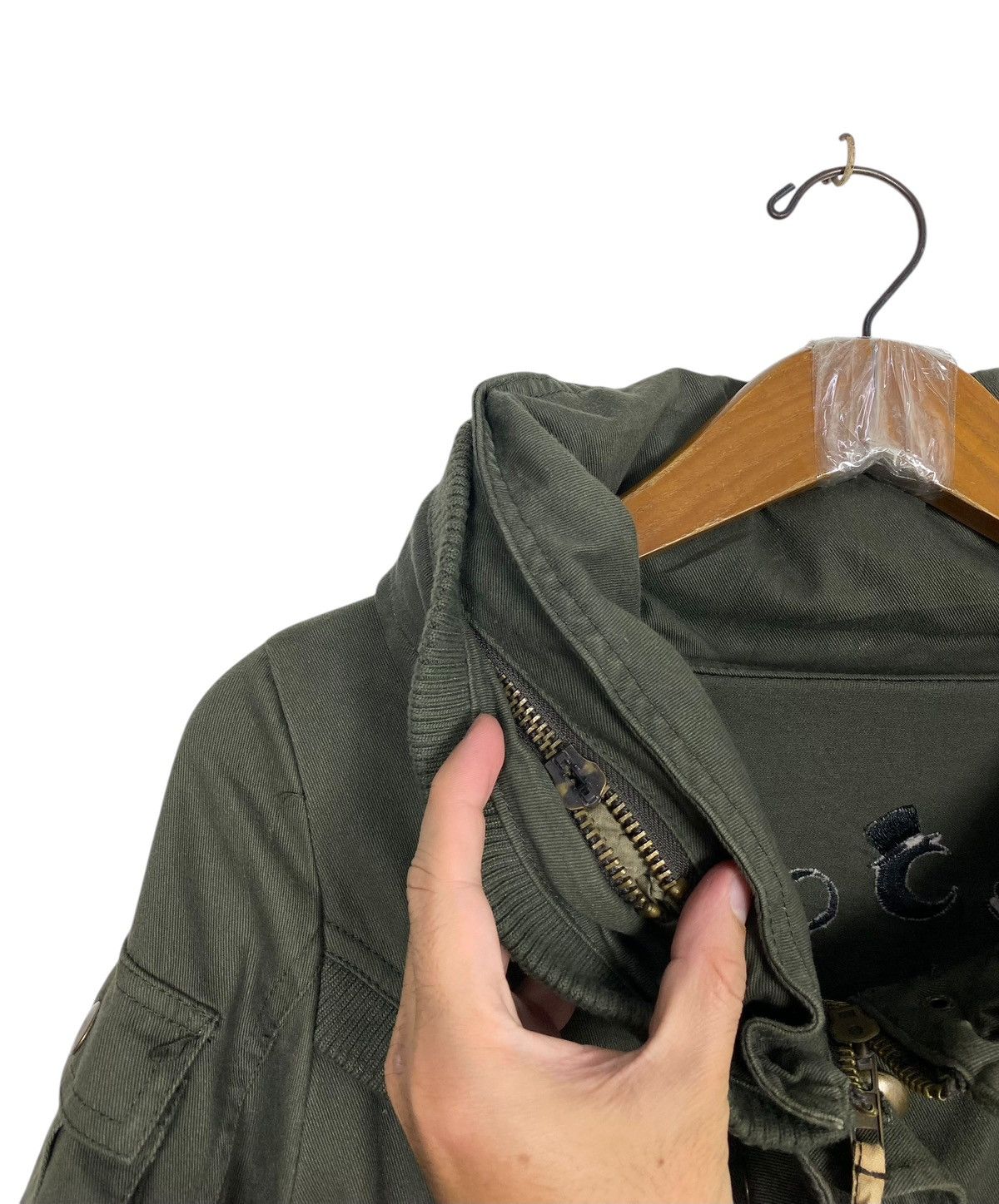 Japanese Brand Rare‼️ Janus Jean Military Jacket Size S / US 4 / IT 40 - 9 Thumbnail