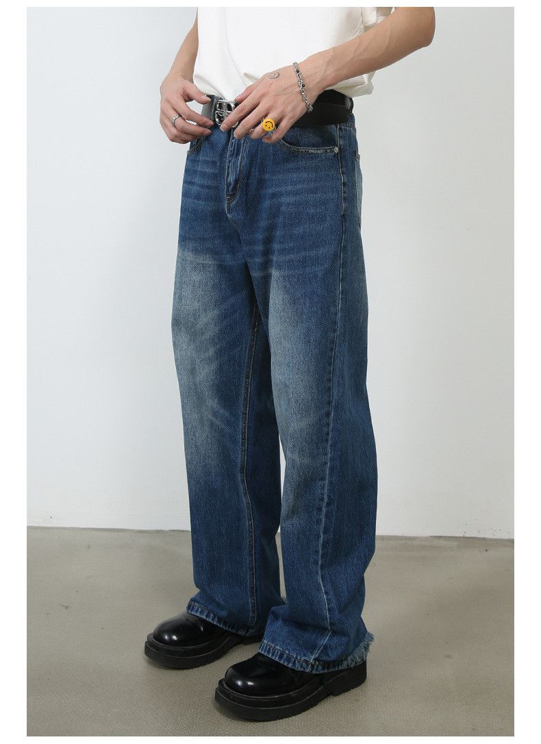 Japanese Brand Retro hiphop high street ripped jeans men Size US 34 / EU 50 - 3 Thumbnail