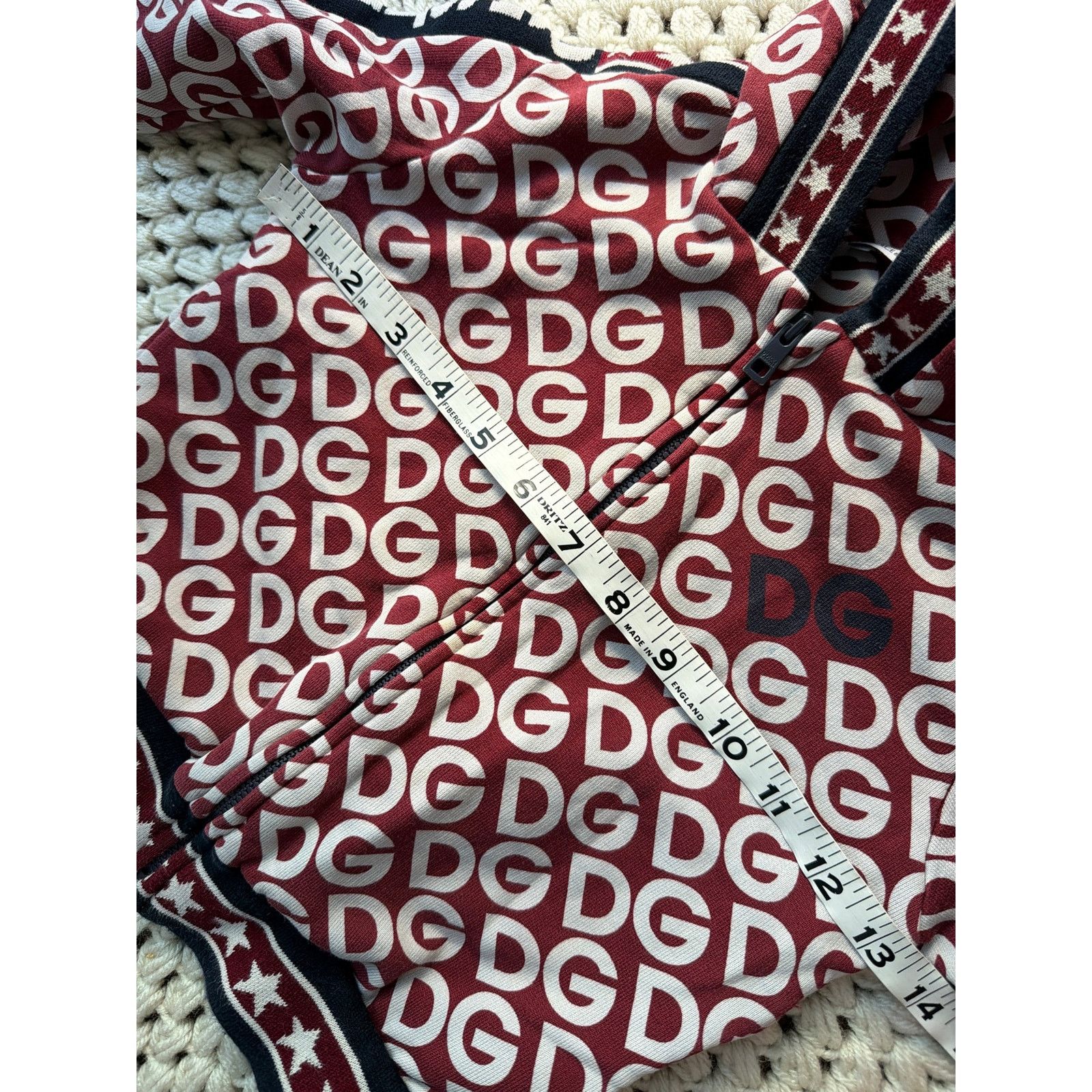 Dolce & Gabbana 0246 Dolce Gabbana Kids DG Millennials Logo Zip Hoodie Size3 Size S / US 4 / IT 40 - 8 Thumbnail