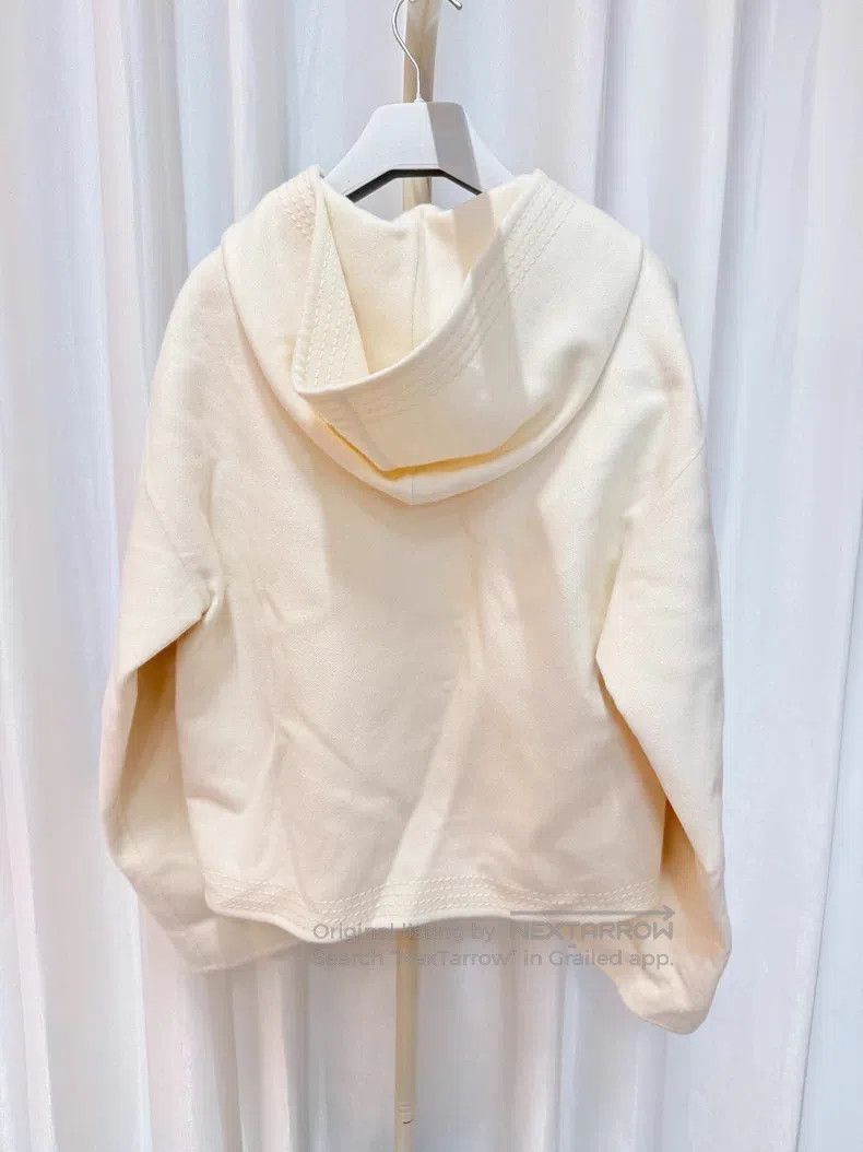 Hermes Hermes White Short Cashmere Jacket Size XS / US 0-2 / IT 36-38 - 2 Thumbnail