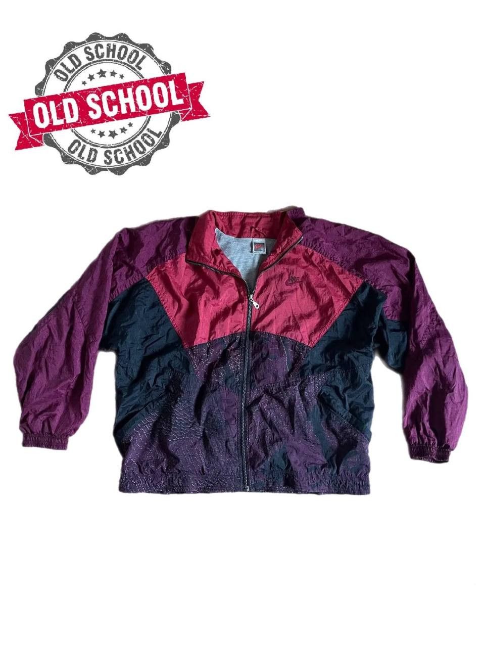 Nike Vintage Nylon Swoosh Jacket Drill