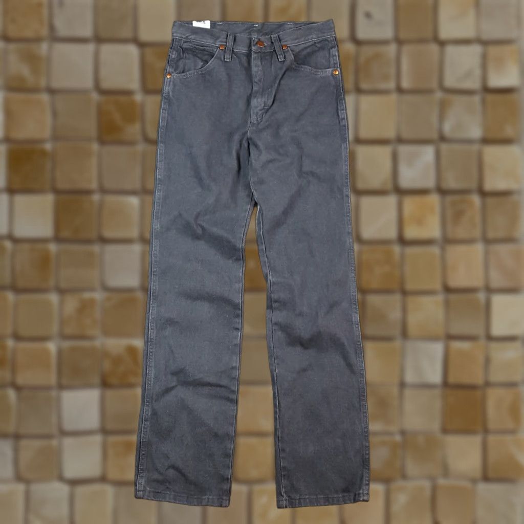 Wrangler VINTAGE Wrangler Cowboy Cut Jeans Men's 28x32 Slim Fit Western Cotton Gray 90s Y2K Retro Workwear Size US 28 / EU 44 - 1 Thumbnail