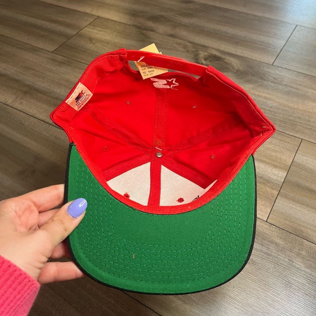 Starter Vintage Starter Georgia Red Script Bulldogs Snapback Hat Size ONE SIZE - 5 Thumbnail