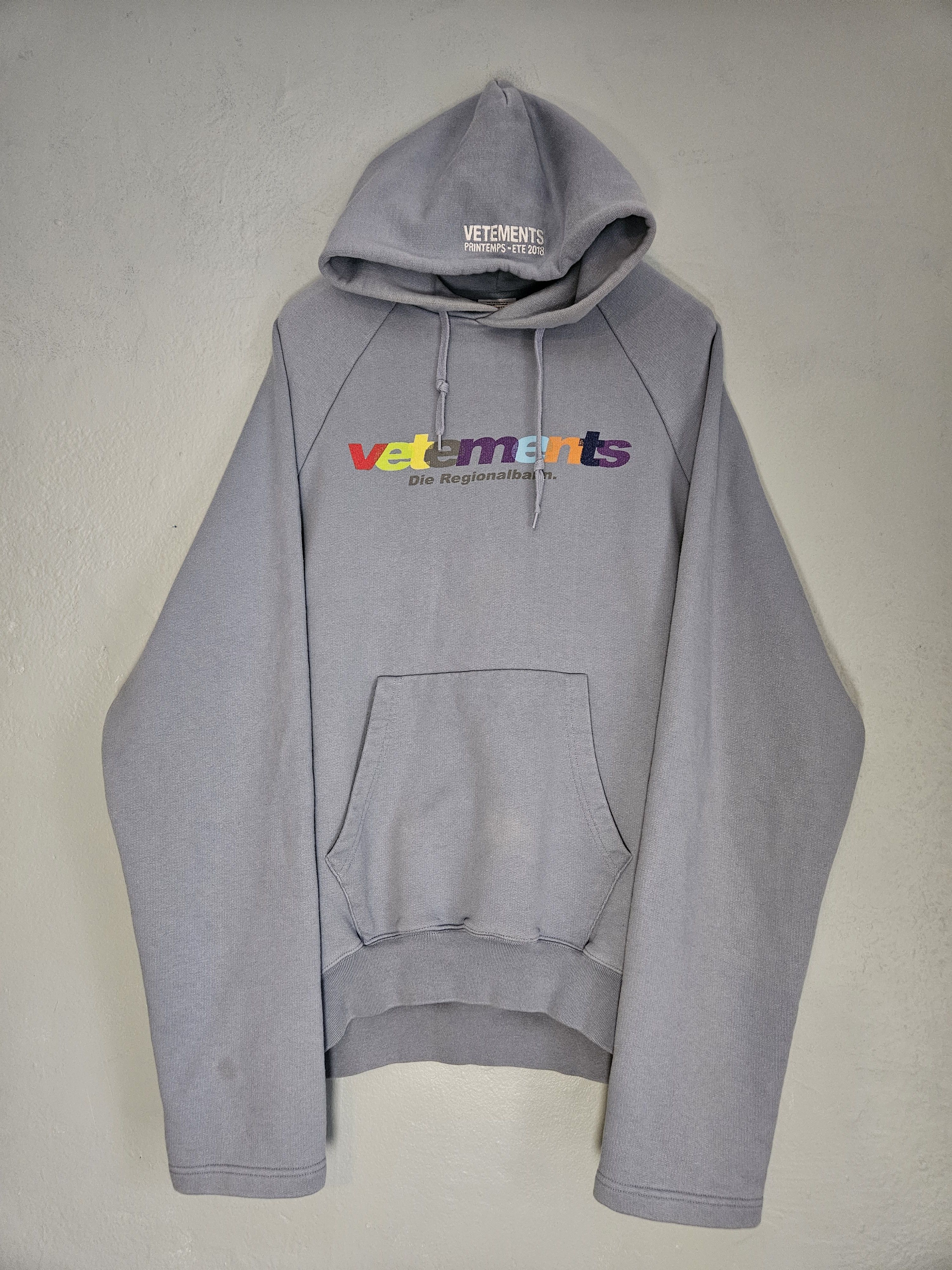 SS18 Die Regionalbahn Oversized Hoodie