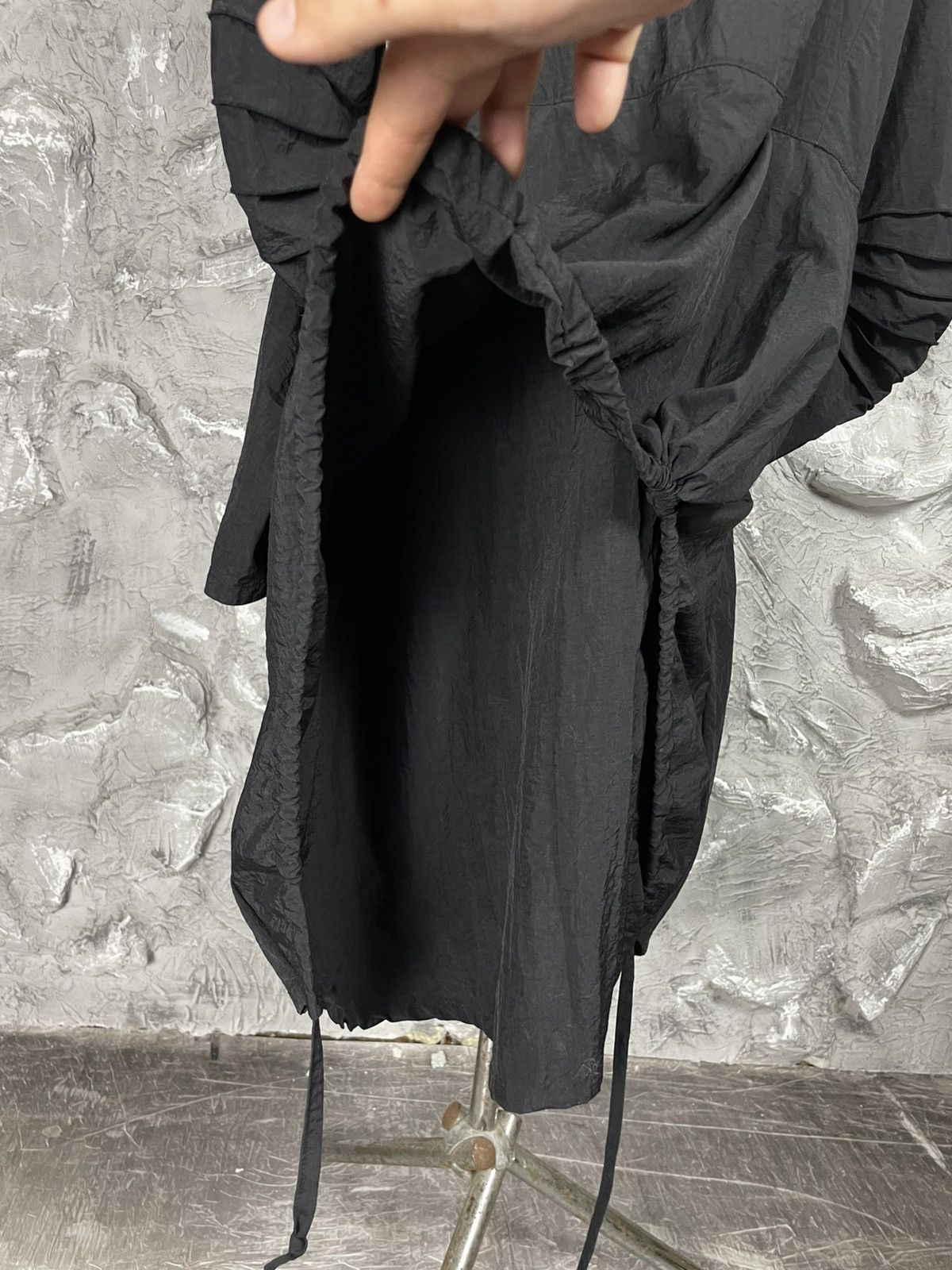 Japanese Brand × Junya Watanabe × Le Grande Bleu (L.G.B.) Vintage Nylon Coat Huge Hood Yohji Issey Miyake Archive Vibe Size US M / EU 48-50 / 2 - 15 Thumbnail