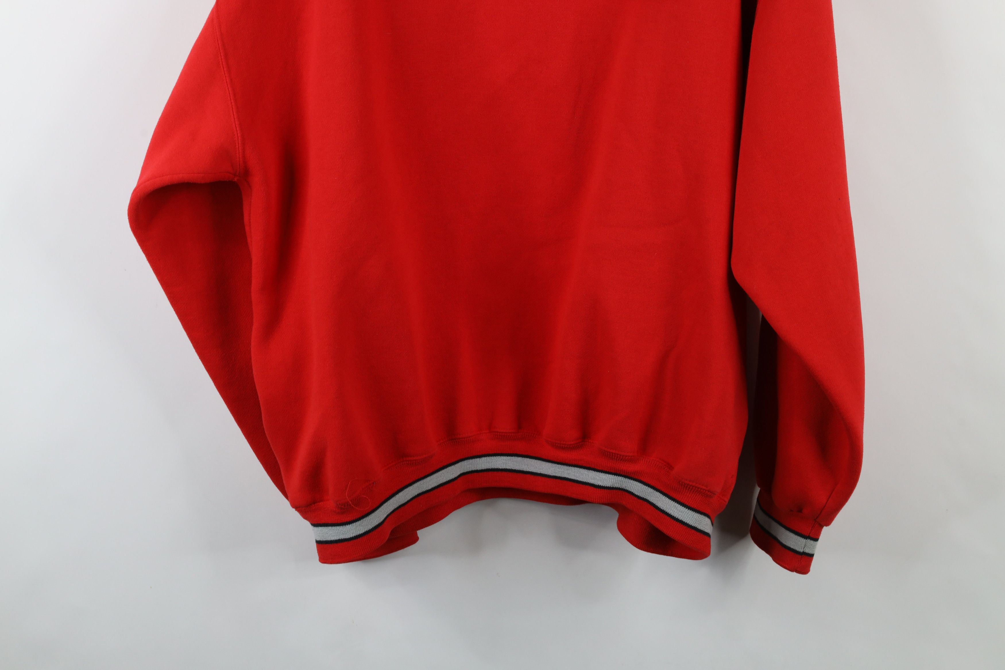 Starter × Vintage Vintage 90s Starter Script Ohio State University Hoodie Red Size US L / EU 52-54 / 3 - 18 Thumbnail