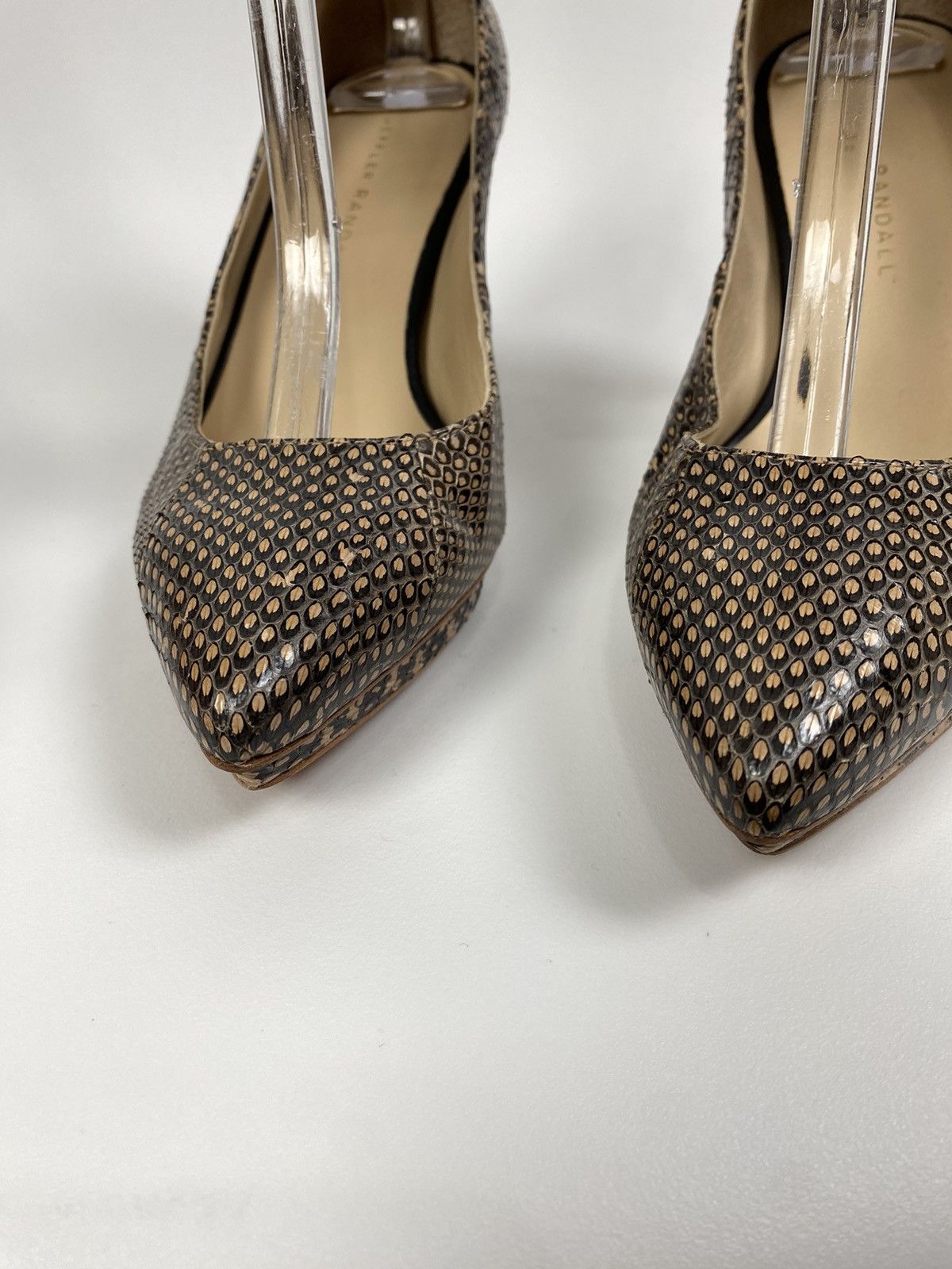 Loeffler Randall Loeffler Randall Snake Skin Leather Heels size US 7 Size US 7 / IT 37 - 5 Thumbnail