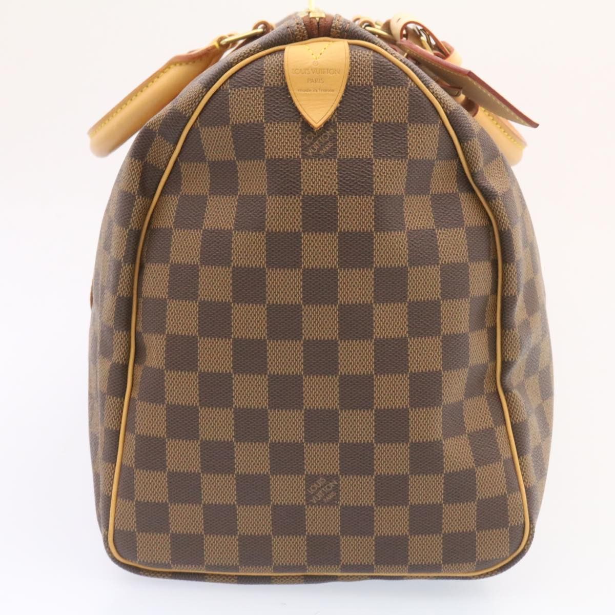 Louis Vuitton LOUIS VUITTON Damier Ebene Keepall 45 Boston Bag Size ONE SIZE - 4 Thumbnail