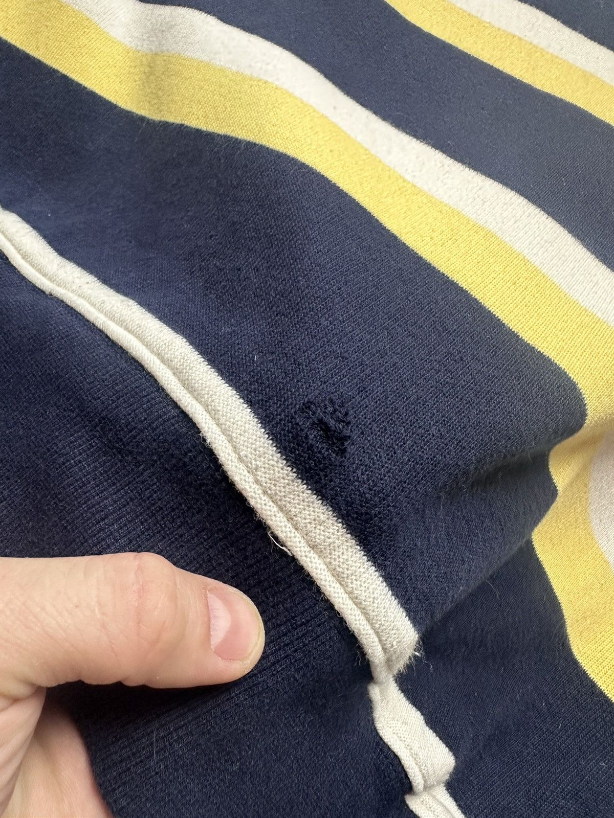 Rugby Ralph Lauren × Vintage Vintage Racing sweatshirt Striped logo rugby rare size XL Size US XL / EU 56 / 4 - 6 Thumbnail