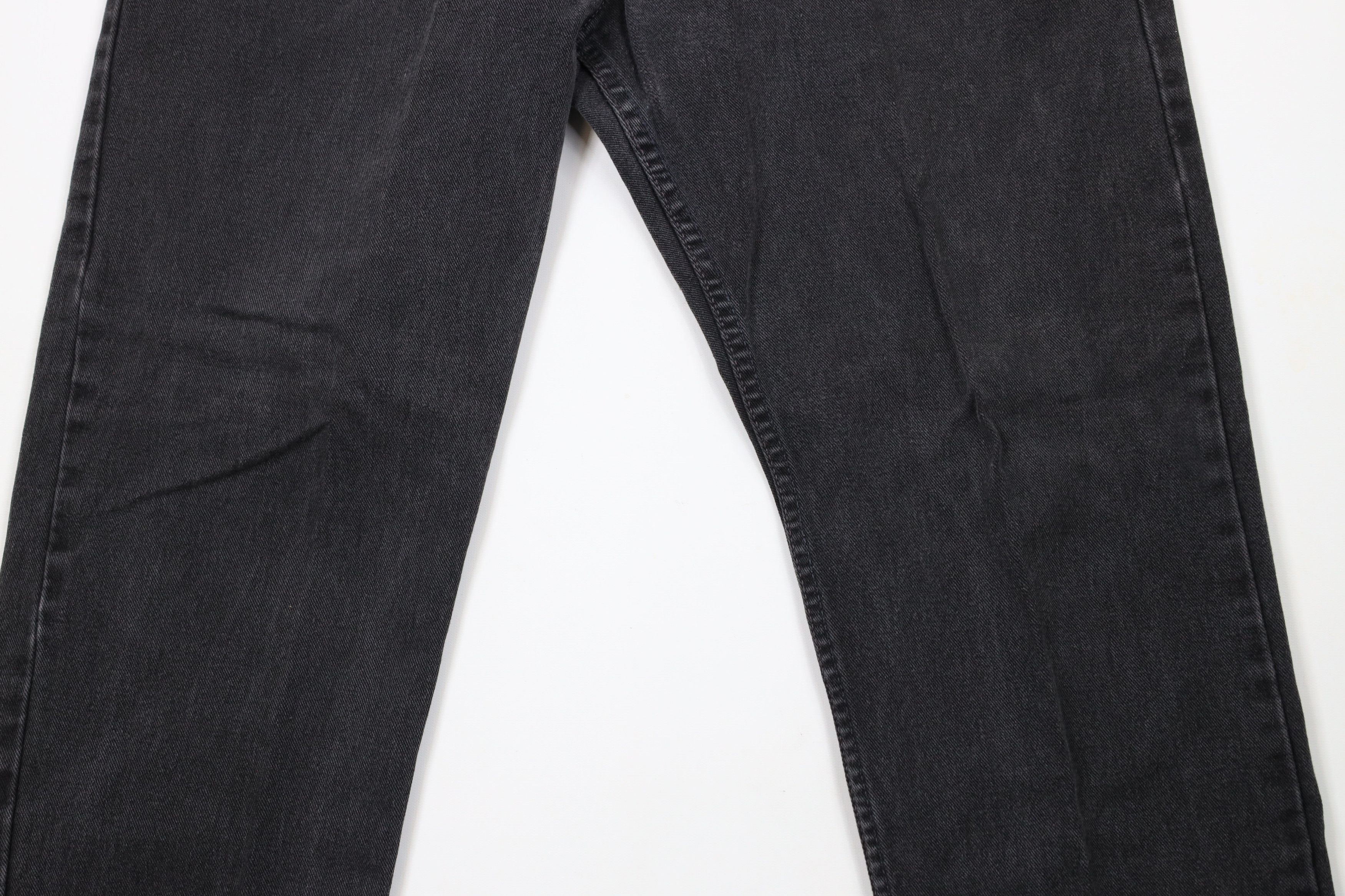 Levi's × Vintage Vintage Y2K 2003 Levis 505 Regular Fit Denim Jeans Black Size US 38 / EU 54 - 3 Thumbnail