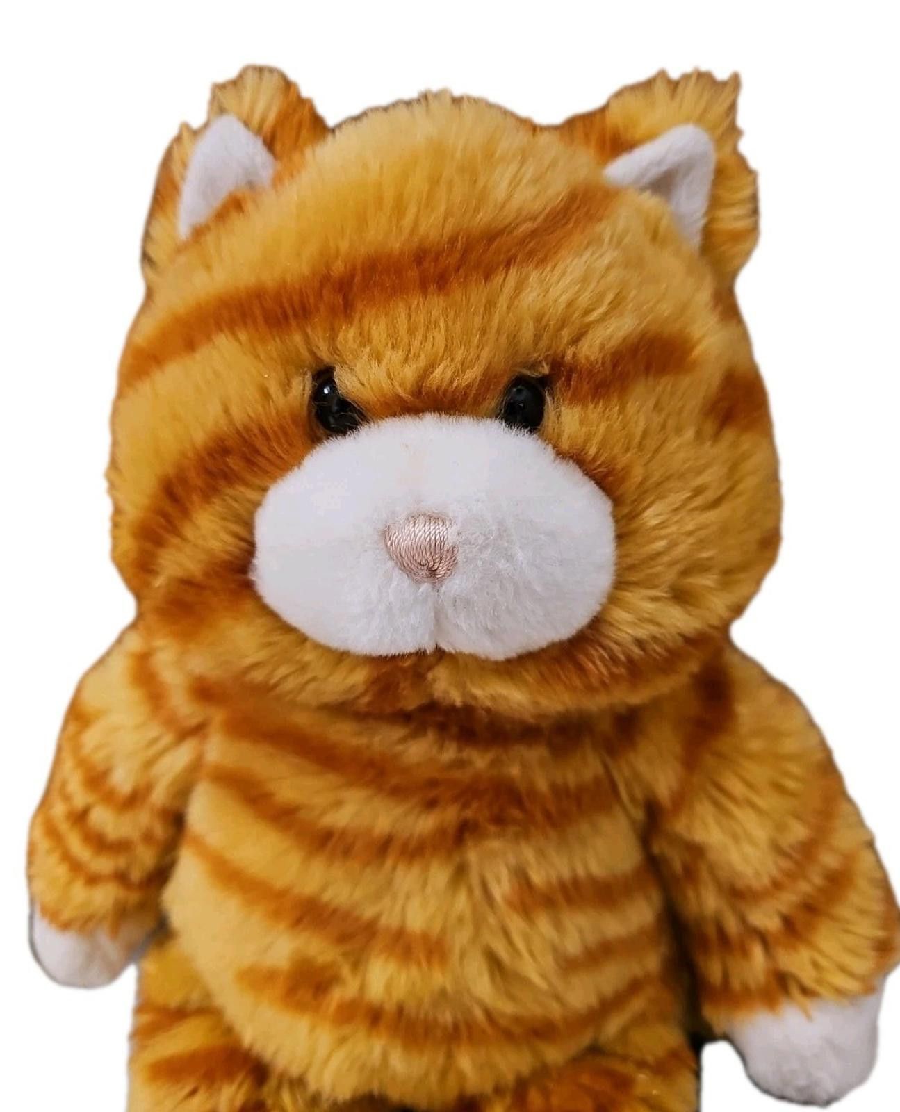 Other Build A Bear Vtg 90s Orange Tabby Striped Kitty Cat Plush Size ONE SIZE - 3 Thumbnail