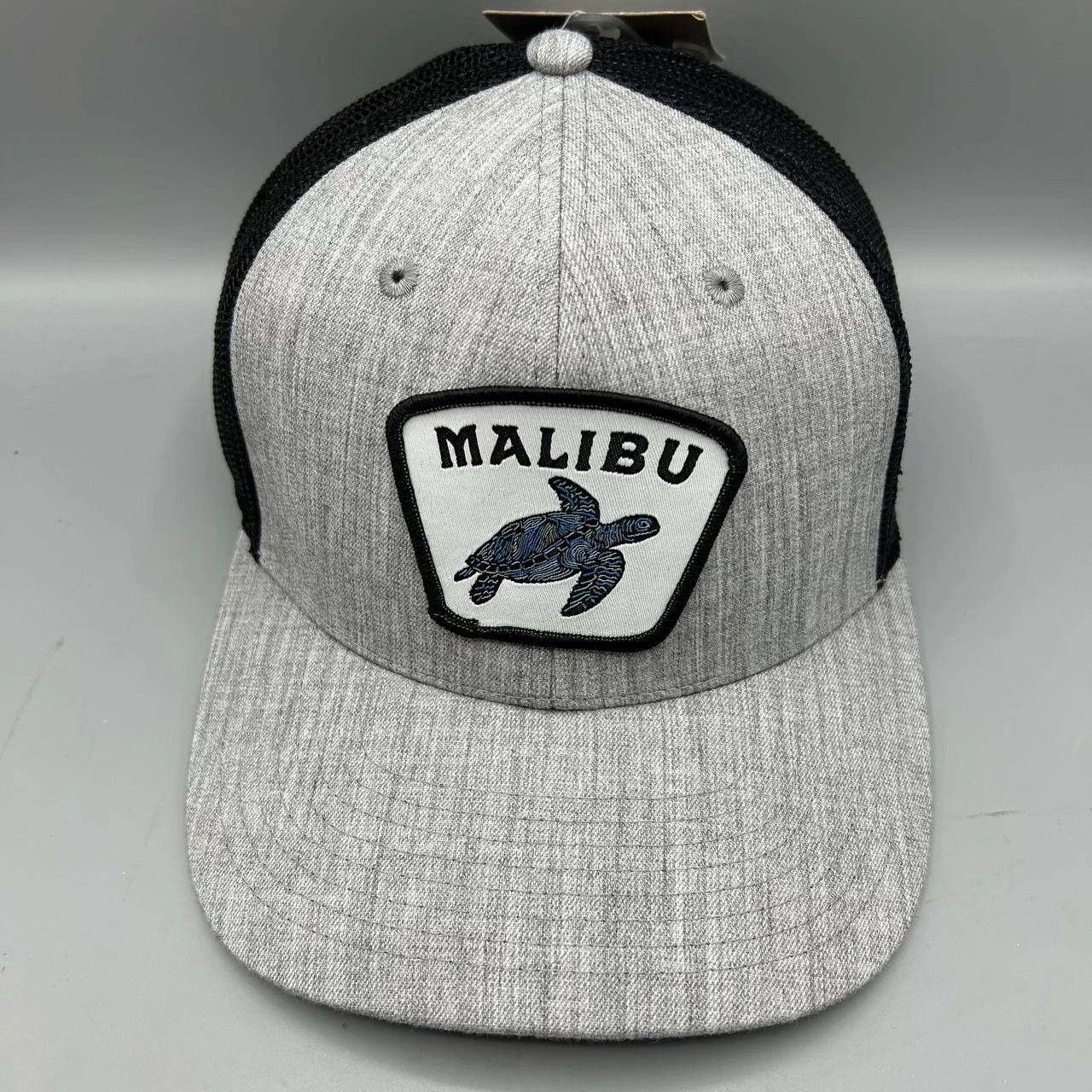 The Game Malibu Trucker Hat Men Gray Black Embroidered Snap Back Size ONE SIZE - 1 Thumbnail