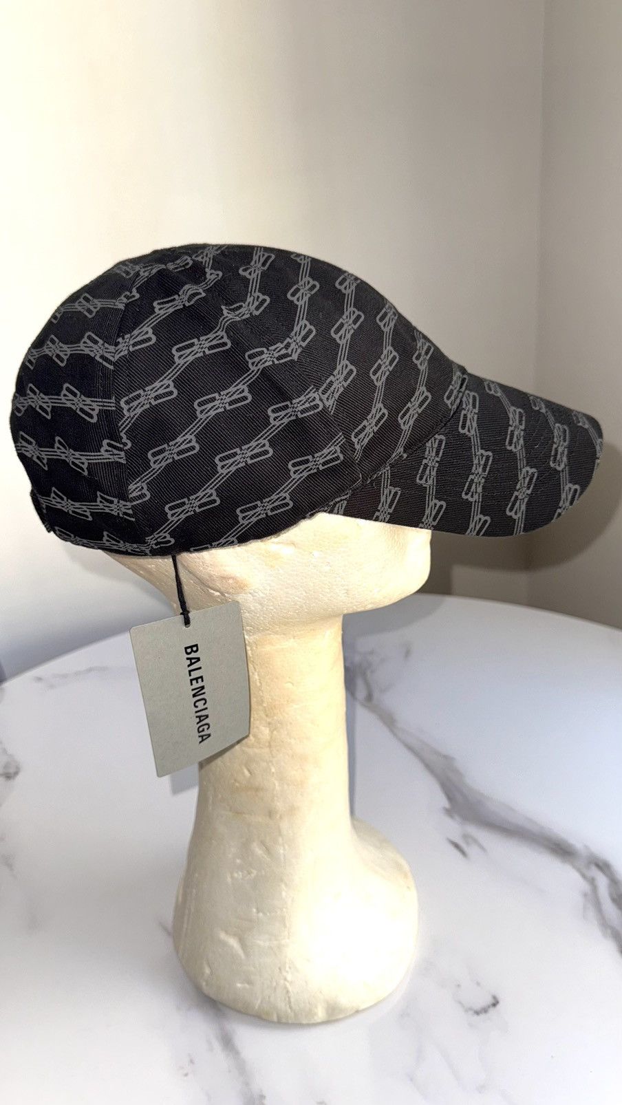 Balenciaga Balenciaga BB Monogram Cap Black L Size ONE SIZE - 1 Thumbnail
