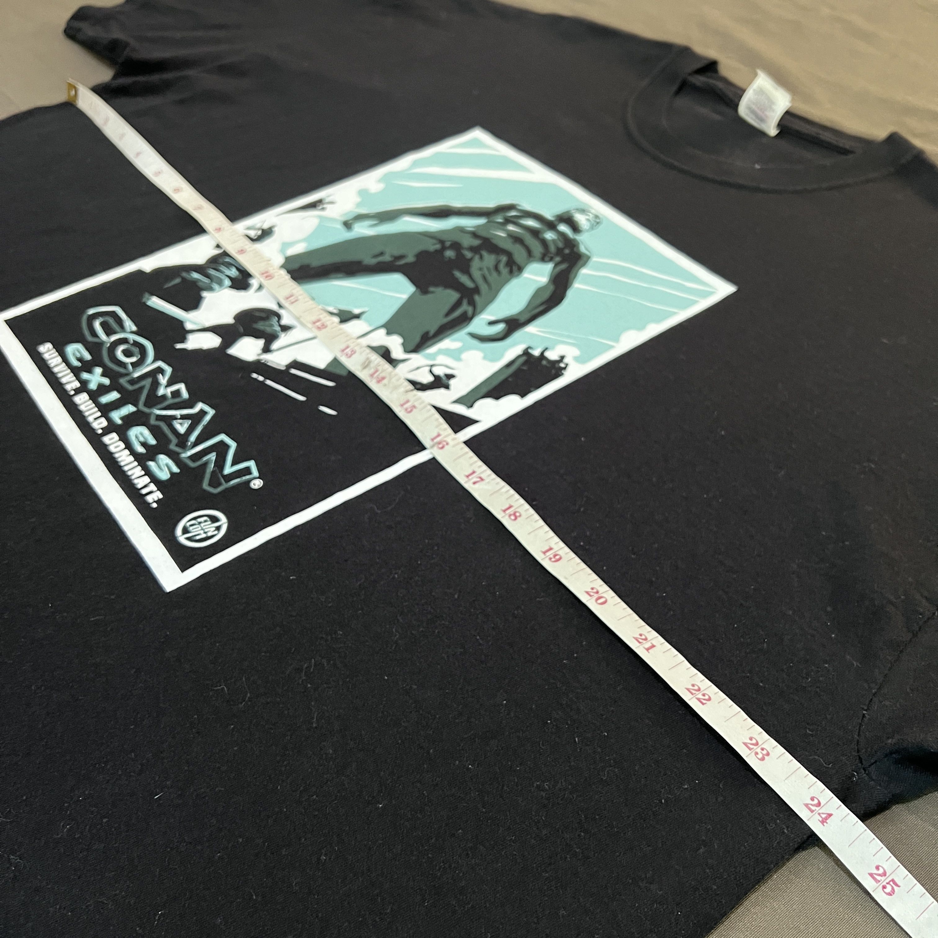 Playstation Conan Exiles survival video game Promo Tee 2XL Size US XXL / EU 58 / 5 - 7 Thumbnail