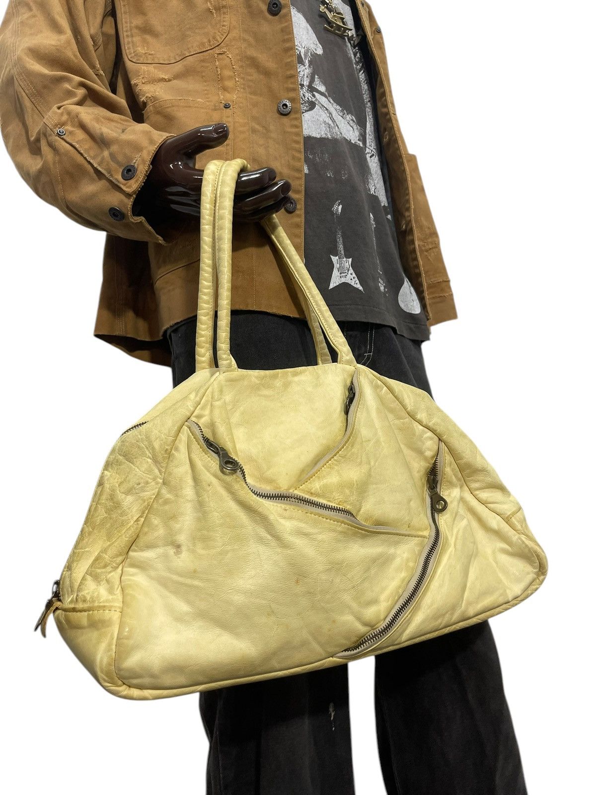 Jas MB Full Leather Jas MB Handmade East West Bag 1🟩8 Size ONE SIZE - 5 Thumbnail