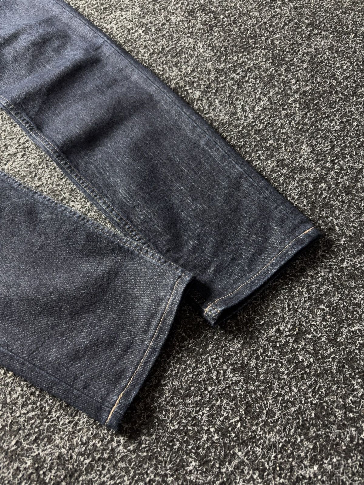 Lee 00s Y2K Western Lee Rider Skinny Fit Jeans Dark Wash Size US 30 / EU 46 - 4 Thumbnail
