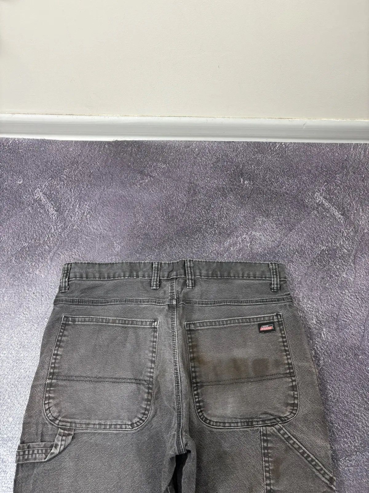 Dickies × Vintage Vintage Dickies USA Work Hype Denim Baggy Flared Pants Size US 32 / EU 48 - 5 Thumbnail
