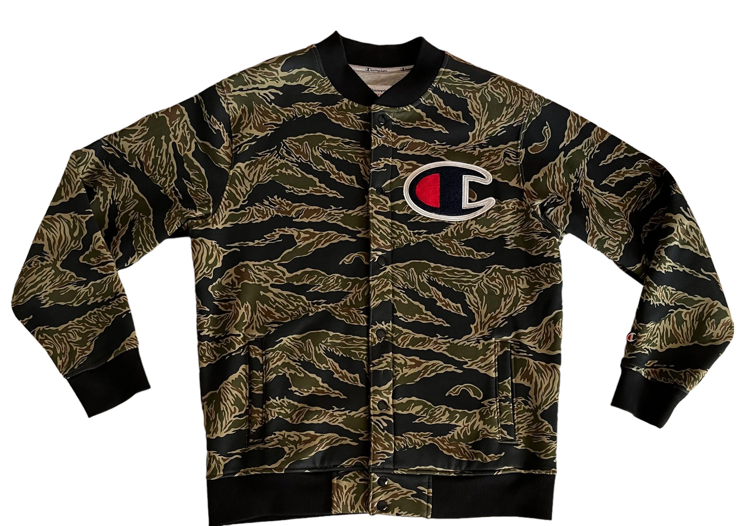 Supreme x champion bomber jacket shop