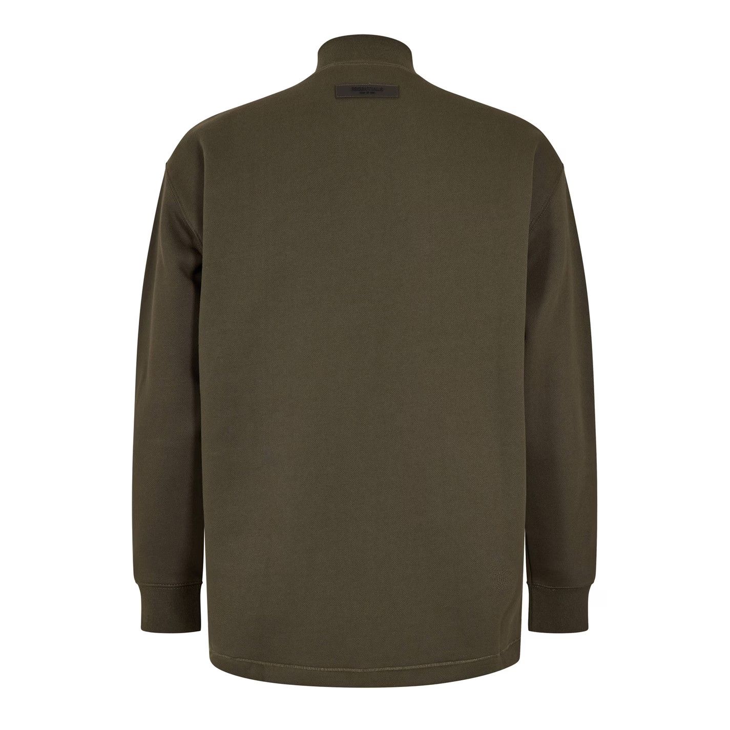 Fear of God o1g2r1mq0426 Crew Sweatshirt in Olive Size US XXS / EU 40 - 2 Thumbnail