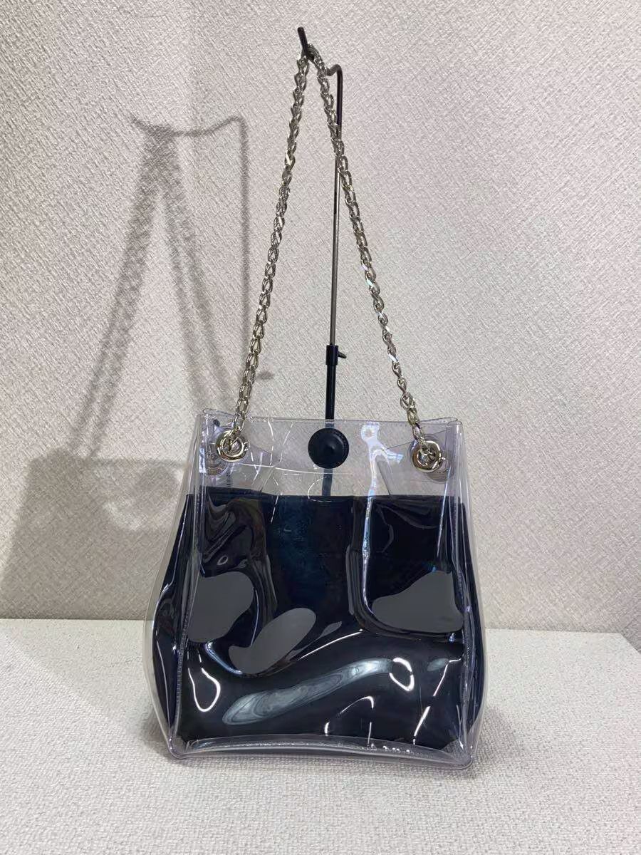 Junya Watanabe Clear PVC Layered Chained Shoulder Bag Size ONE SIZE - 1 Thumbnail
