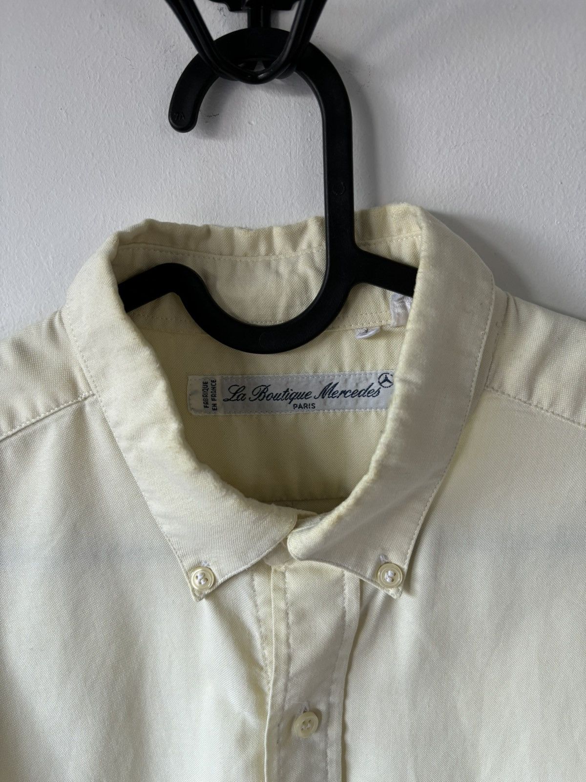 Mercedes-Benz Vintage 60s Mercedes Benz Boutique Paris Carso Shirt Size US M / EU 48-50 / 2 - 4 Thumbnail