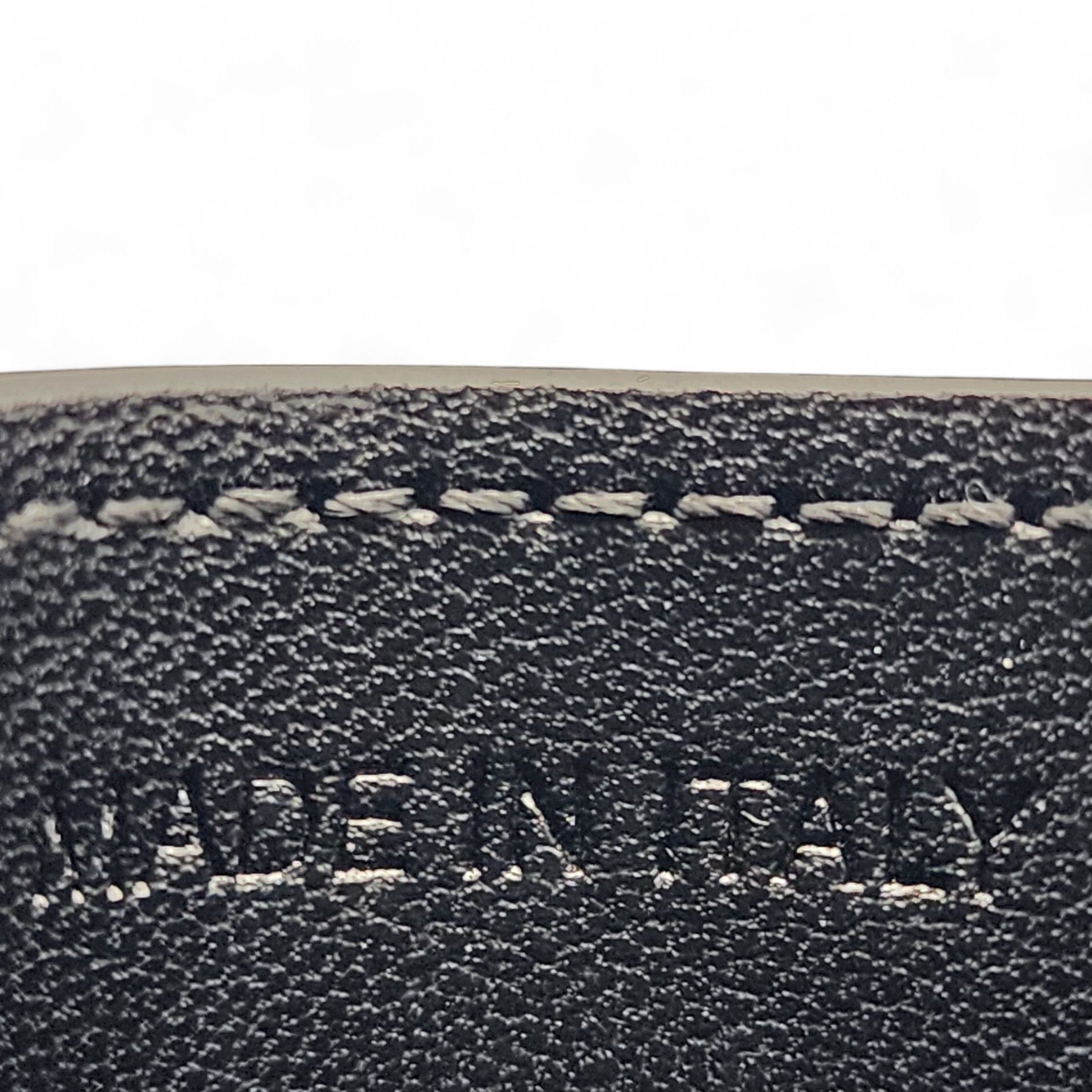 Rick Owens Logo Stamp Cardholder Wallet - Leather - Black Size ONE SIZE - 4 Thumbnail