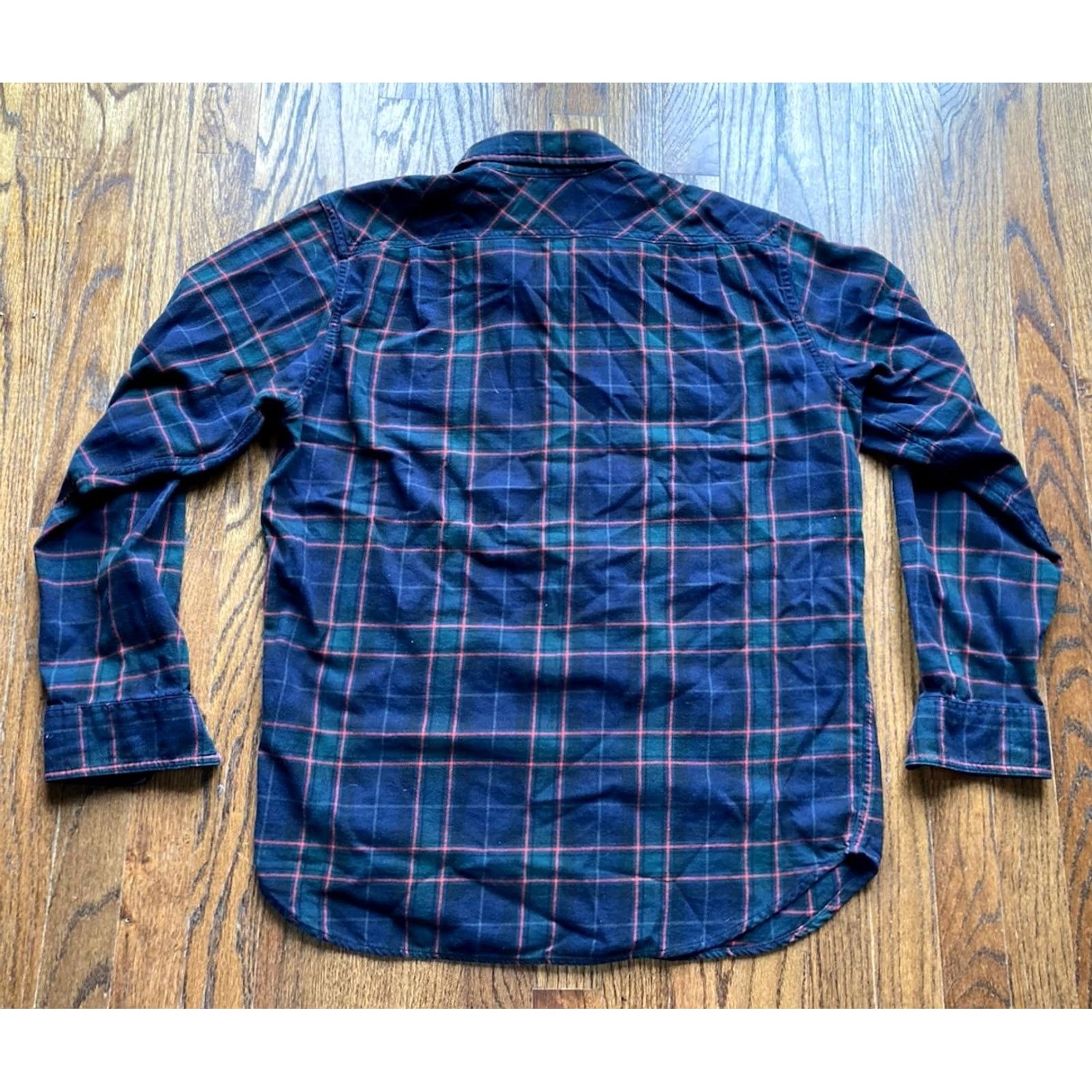 Filson Filson Shirt Mens Medium Navy Plaid Flannel Button Up Pocket Workwear Casual Size US M / EU 48-50 / 2 - 8 Thumbnail