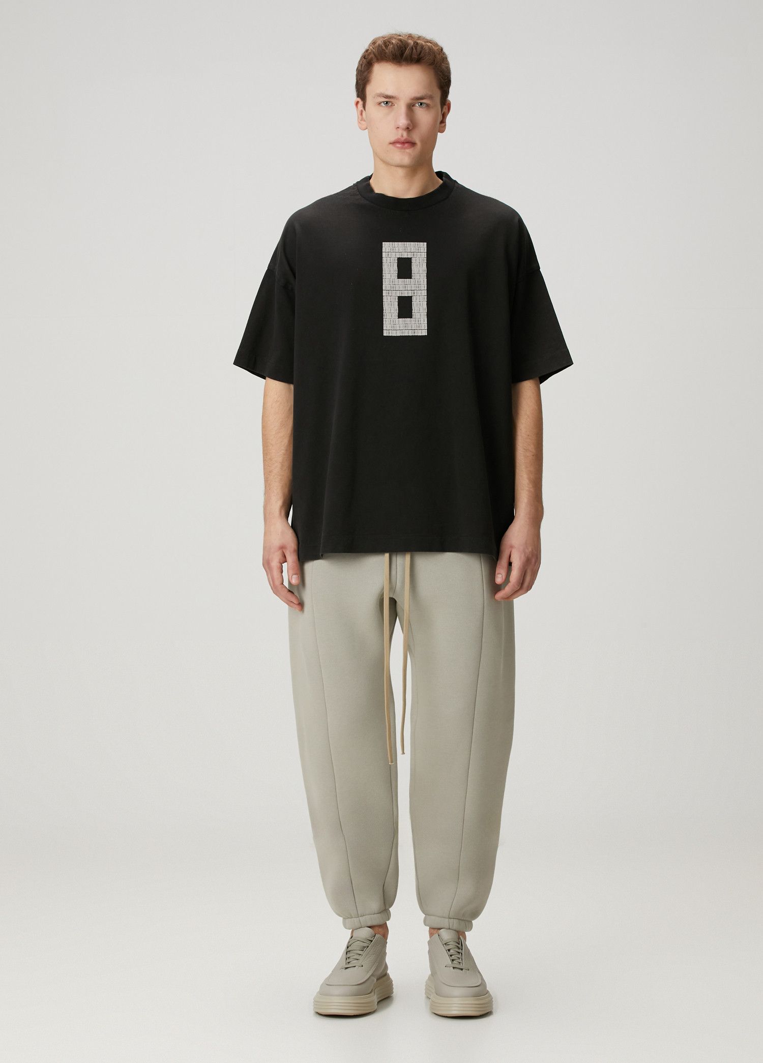 Fear of God FEAR OF GOD beige fleece heavy sweatpants Medium q Size US 32 / EU 48 - 2 Thumbnail