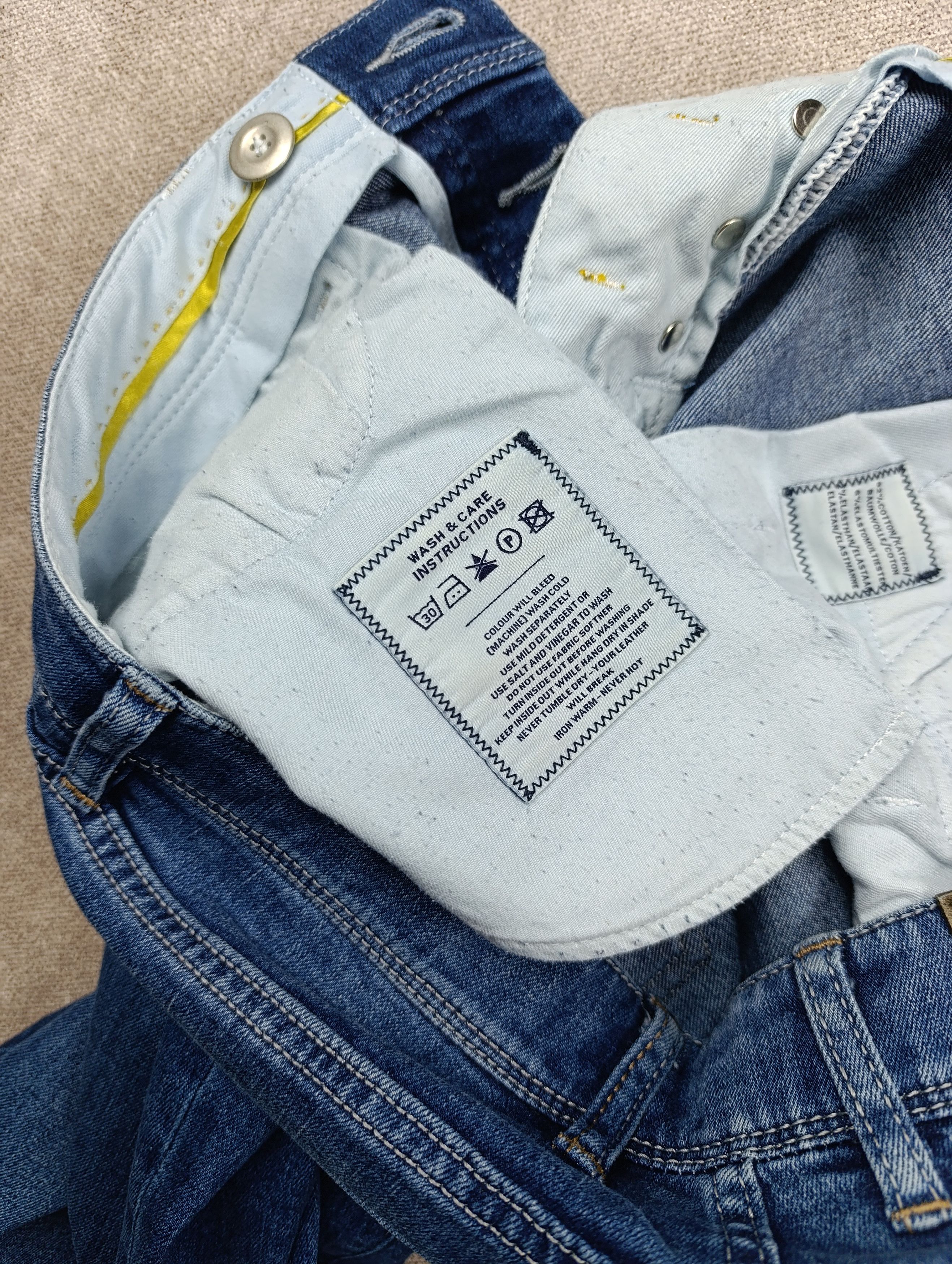 CUSTOM MADE JEANS CANDIANI DENIM MENS SLIM FIT