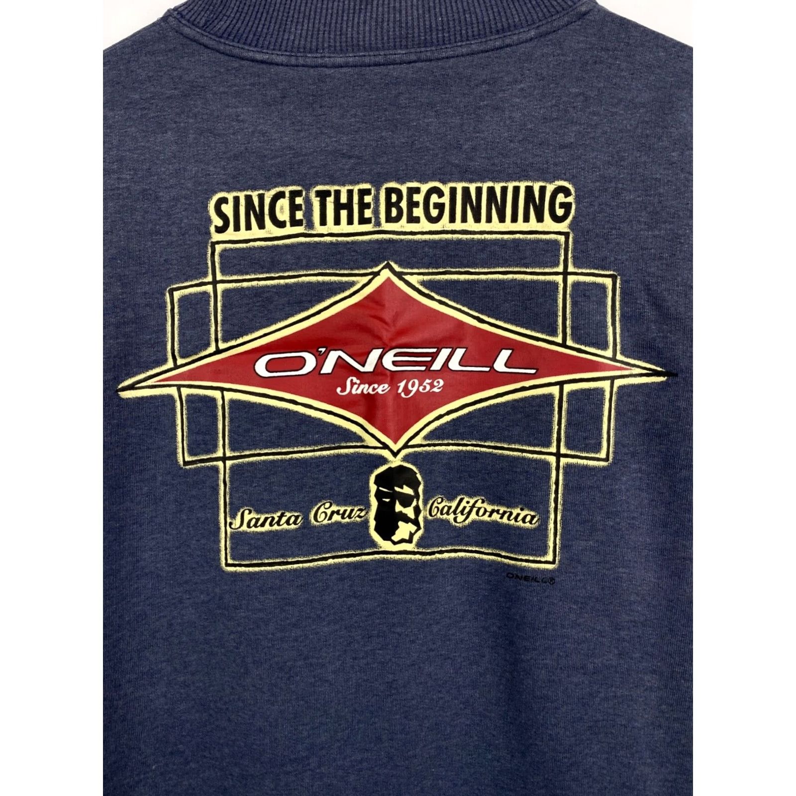 O'Neill VINTAGE O’Neill Santa Cruz Sweatshirt Logo Sweatshirt M/L Blue 90s Pullover Mens Hoodie OverSize Girls Boys Size US M / EU 48-50 / 2 - 5 Thumbnail