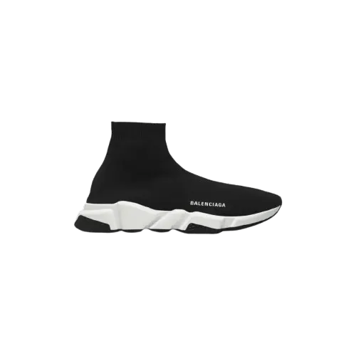 Balenciaga o1bcso1str0126 Speed Recycled Knit Sneakers in Black Size US 7 / EU 40 - 1 Preview