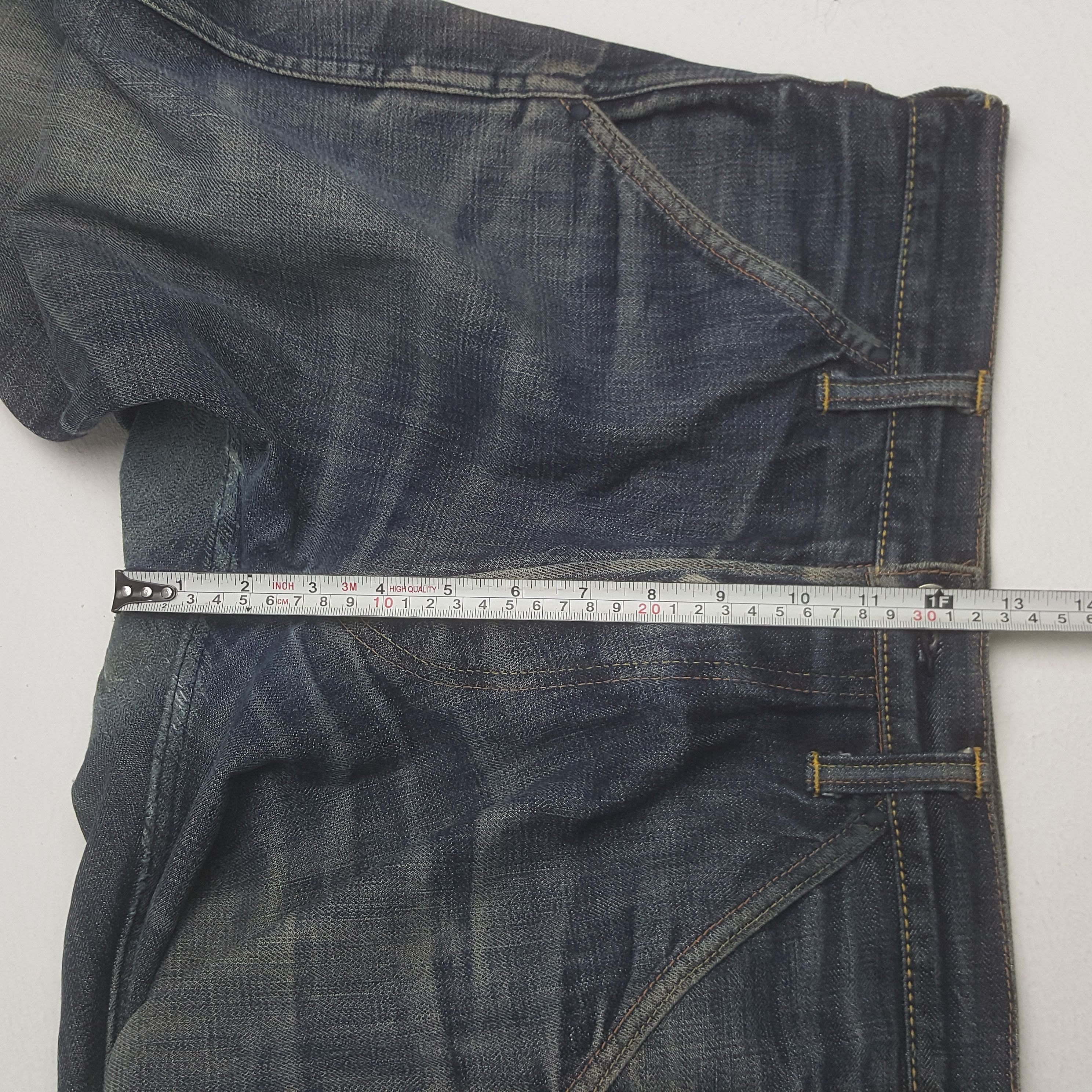 Evisu Vintage Evisu Japanese Brand Daicock Custom Art Denim Jeans Size US 30 / EU 46 - 10 Thumbnail