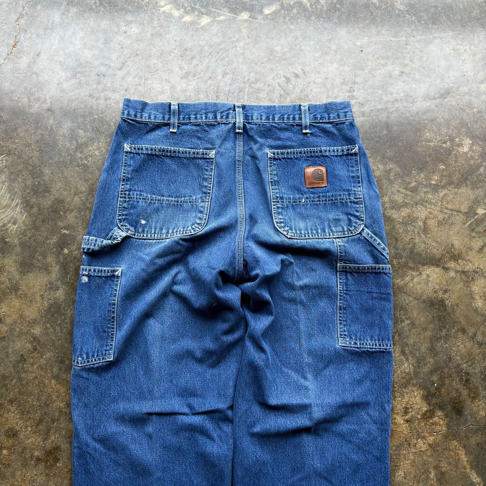 Carhartt × Vintage Vintage Baggy Carhartt Carpenter Jeans Size US 34 / EU 50 - 2 Thumbnail