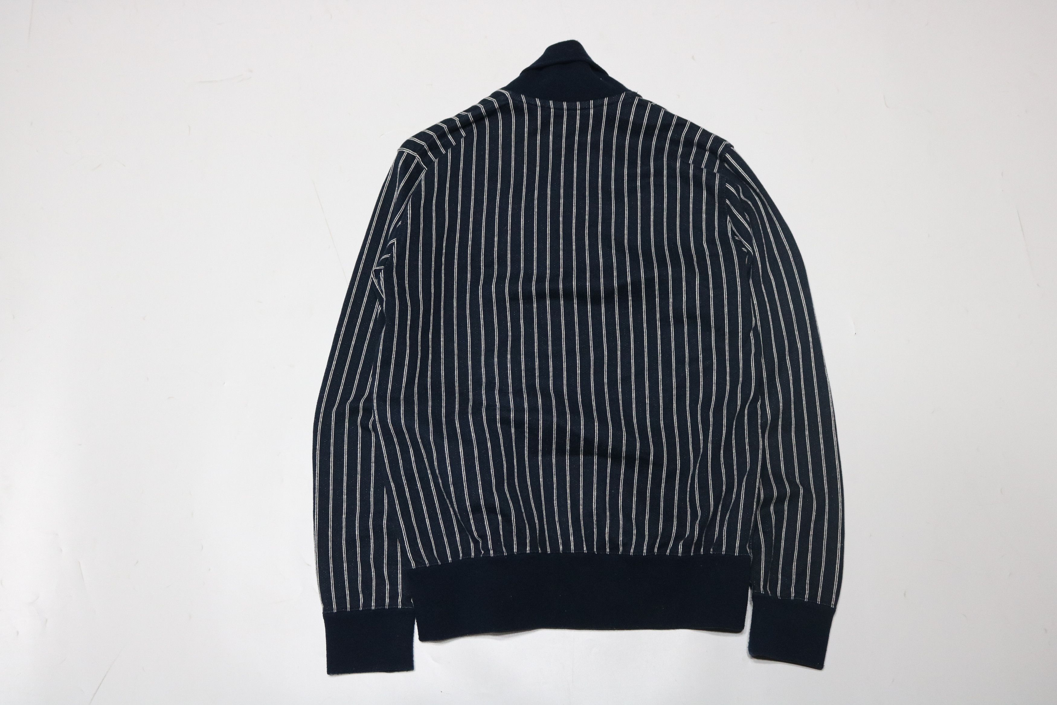 Hysteric Glamour HYSTERIC GLAMOUR Striped Button Shawl Jacket Size M / US 6-8 / IT 42-44 - 7 Thumbnail