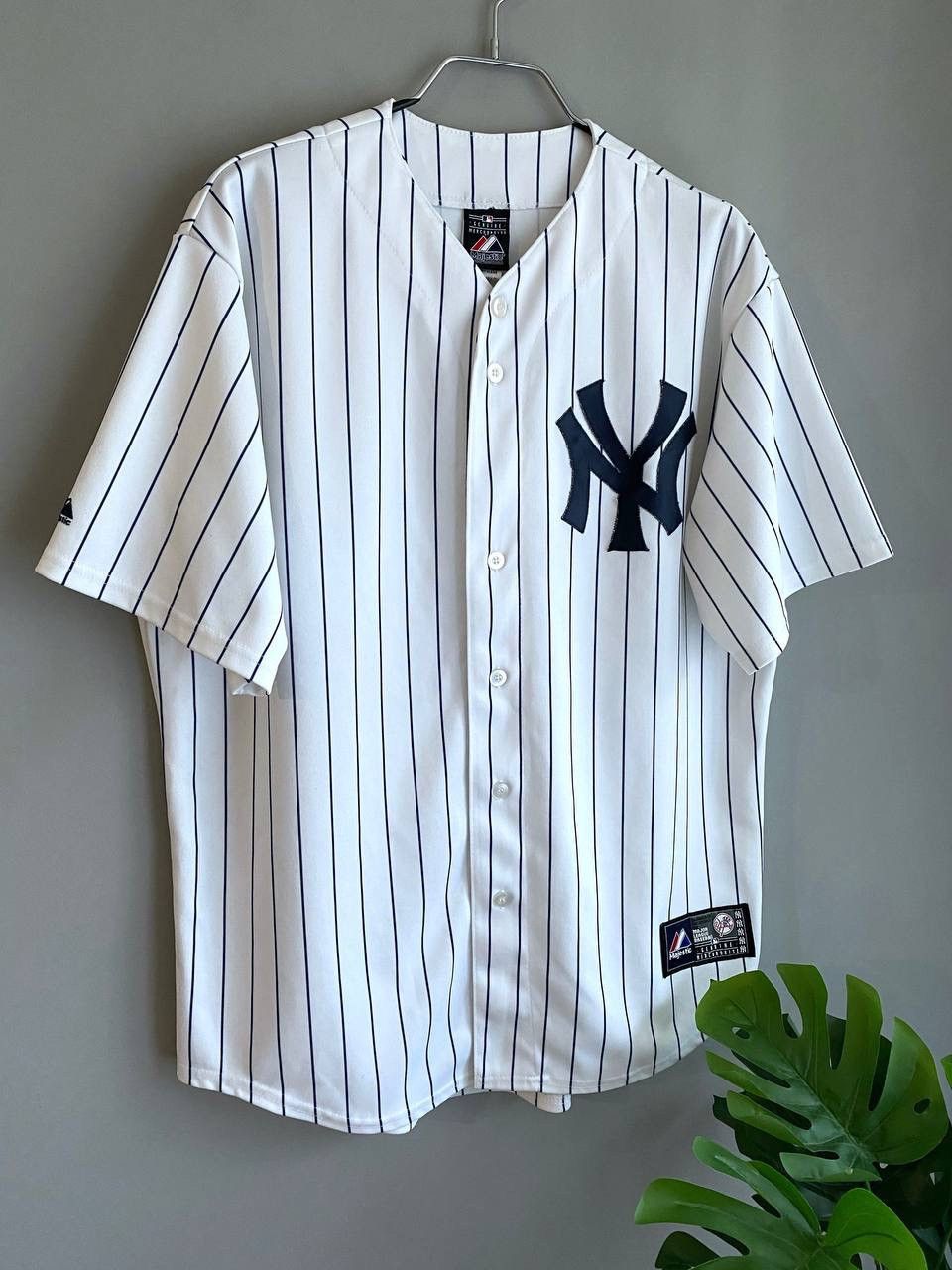MLB × Majestic × New York Yankees Majestic MLB Baseball Jersey New York Yankees, Size L Size US L / EU 52-54 / 3 - 2 Thumbnail