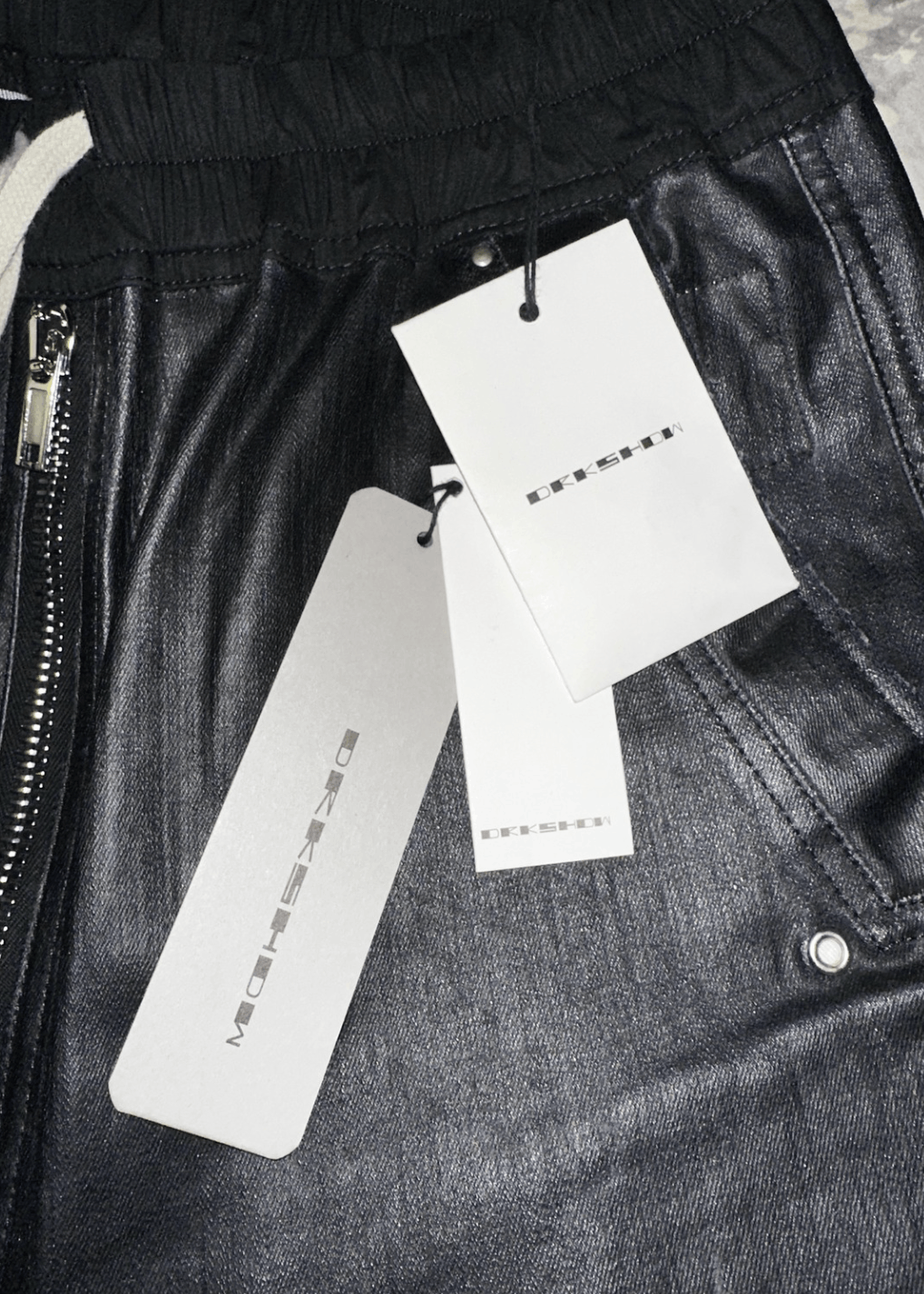 Rick Owens Drkshdw Bela Wax Denim Pants (with Tags) Size US 28 / EU 44 - 14 Thumbnail