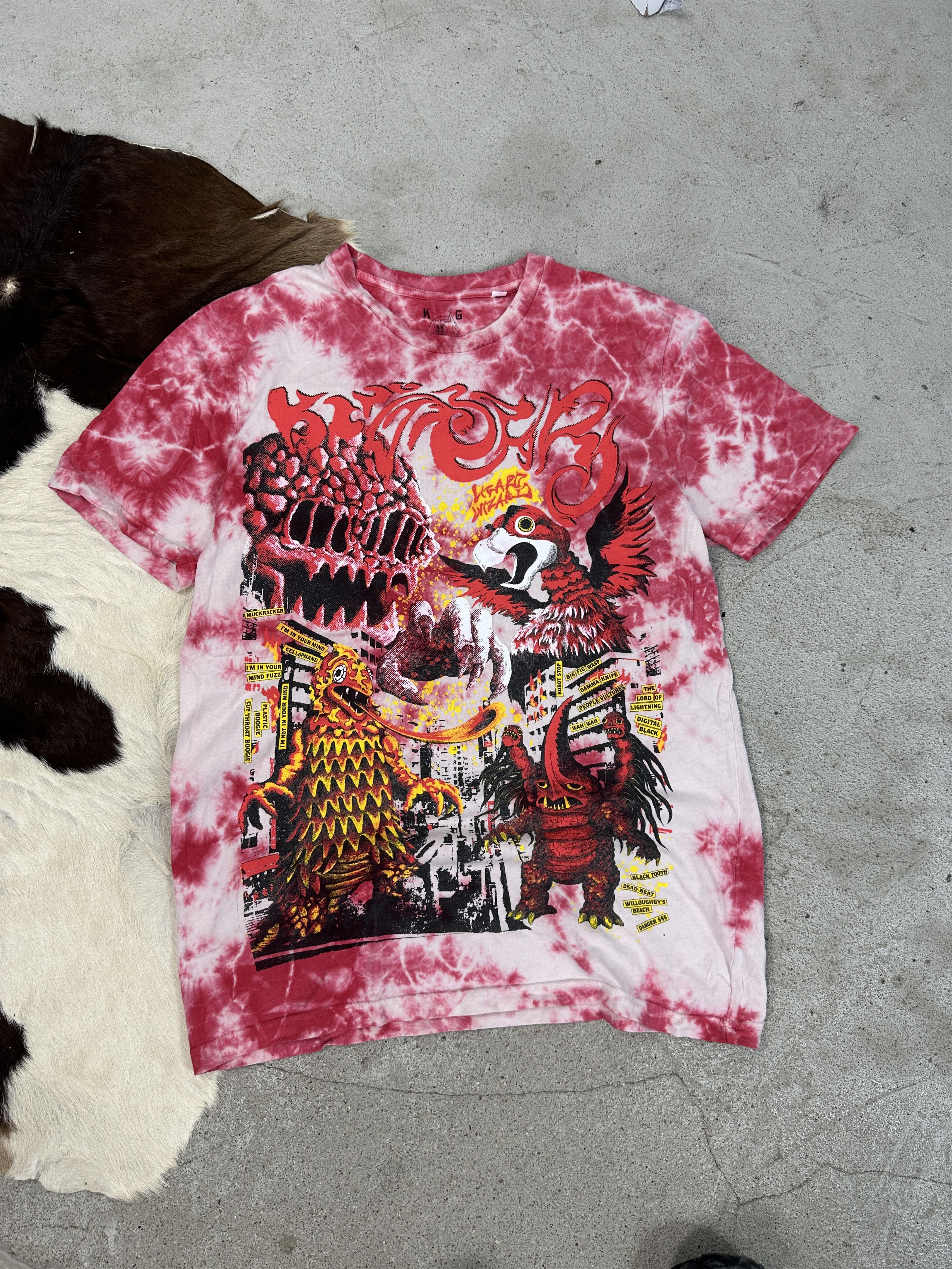 Vintage Vintage King Gizzard & The Lizzard Wizzard T-shirt 00s Size US M / EU 48-50 / 2 - 1 Thumbnail