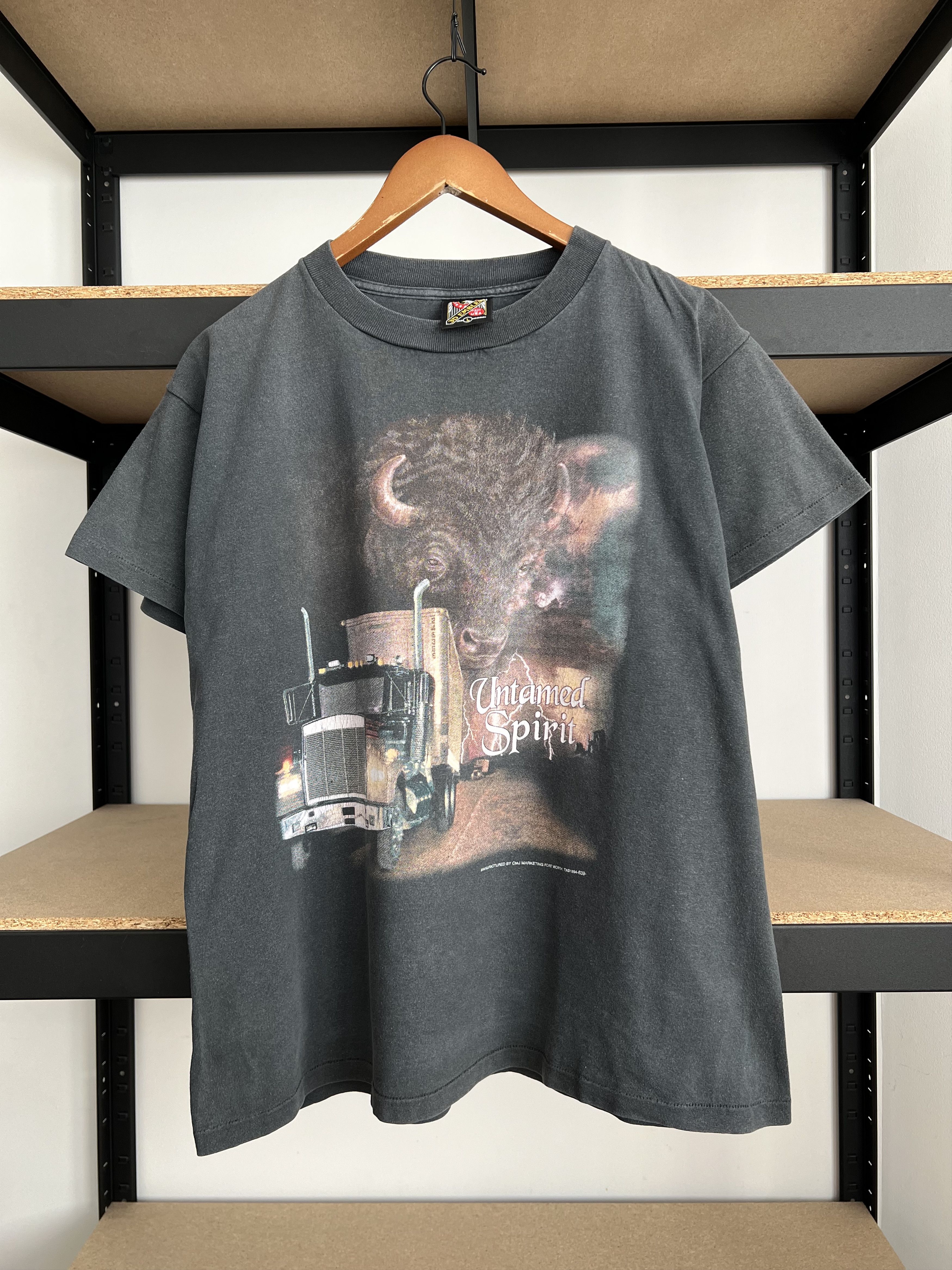 Vintage 1994 3D Emblem Truckers Only Harley Davidson T-shirt