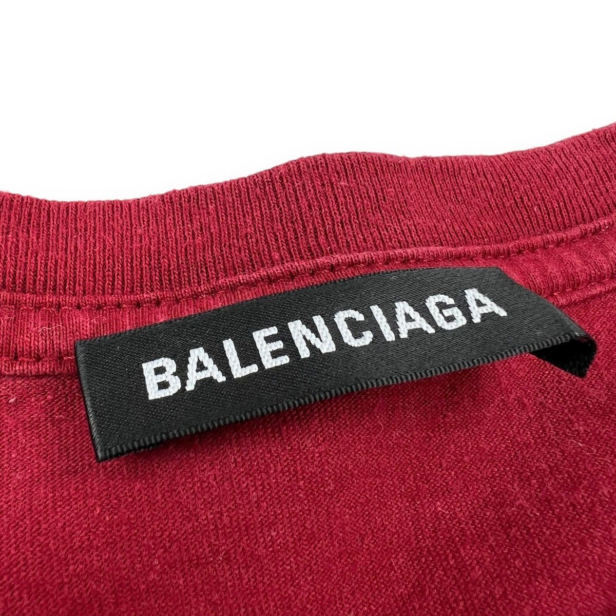 Balenciaga Balenciaga BB Crest Red T Shirt Size US M / EU 48-50 / 2 - 3 Thumbnail