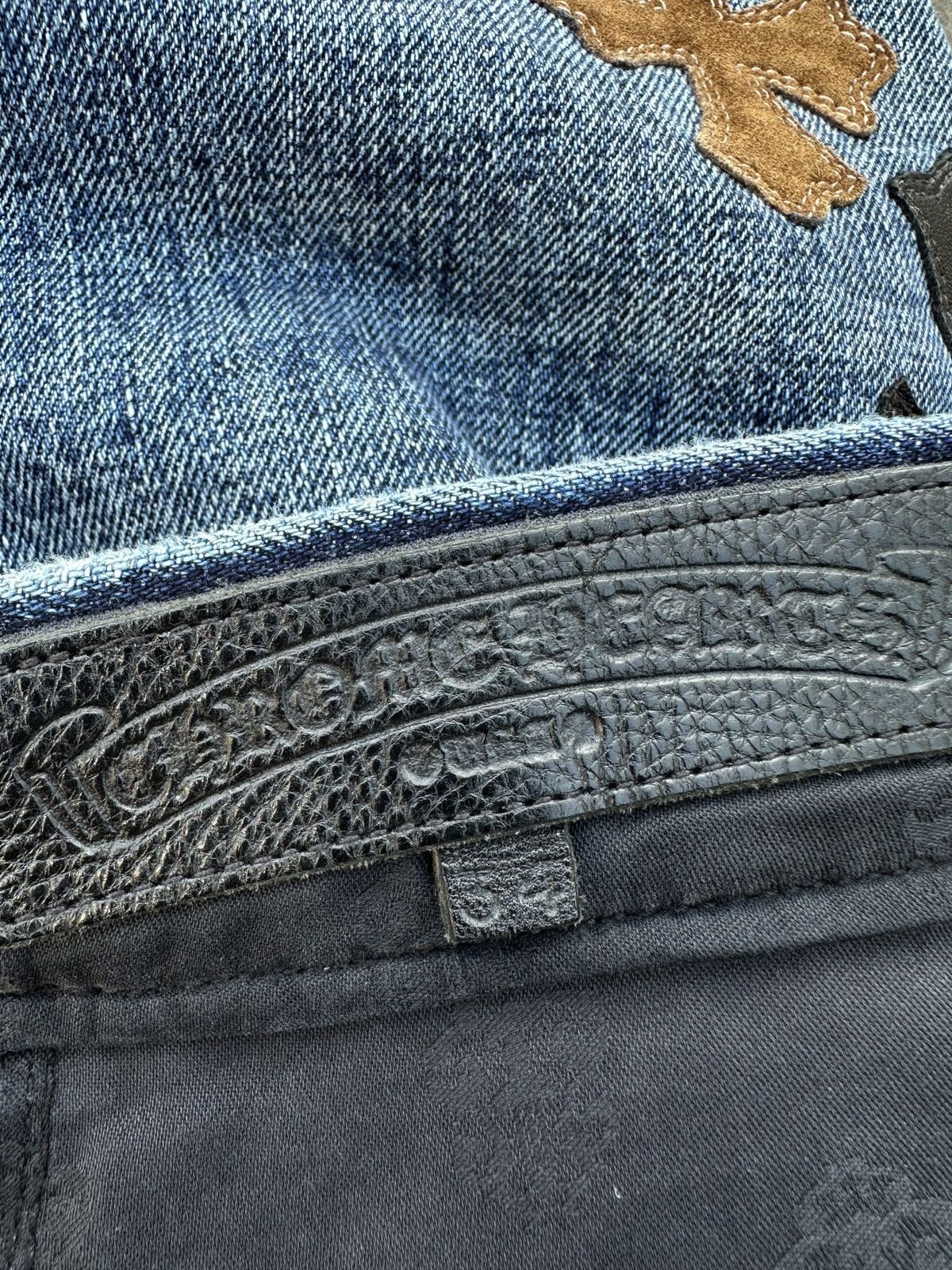 Chrome Hearts Chrome Hearts Blue Patch Jeans Size US 34 / EU 50 - 12 Thumbnail
