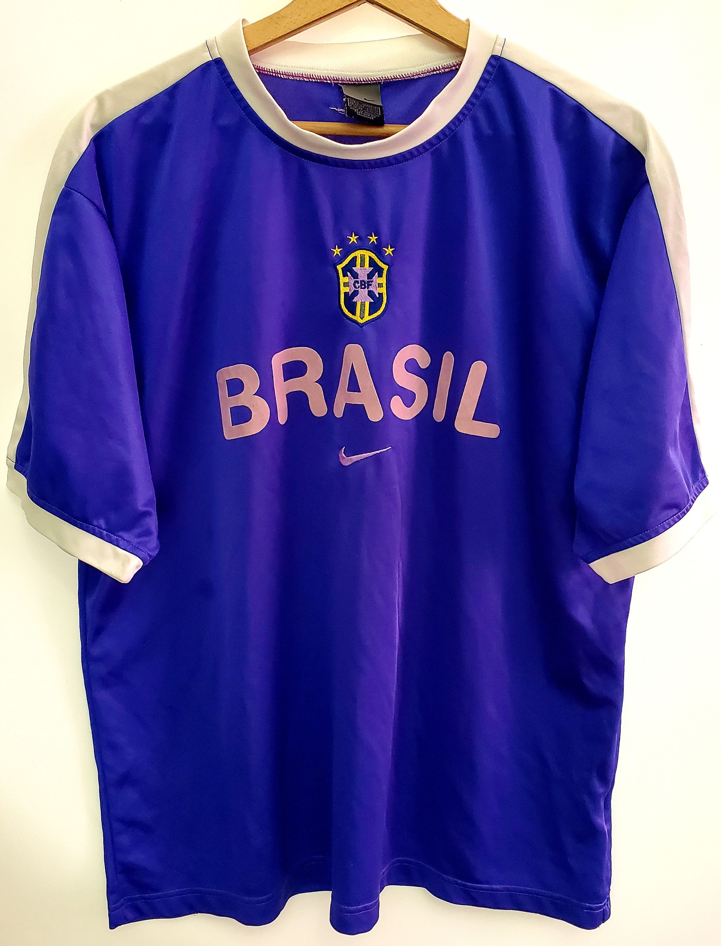 Vintage cheapest Nike Brazil Soccer Sz XL