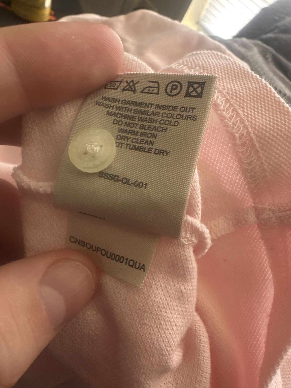 Burberry Burberry pink oversized polo Size US S / EU 44-46 / 1 - 4 Thumbnail
