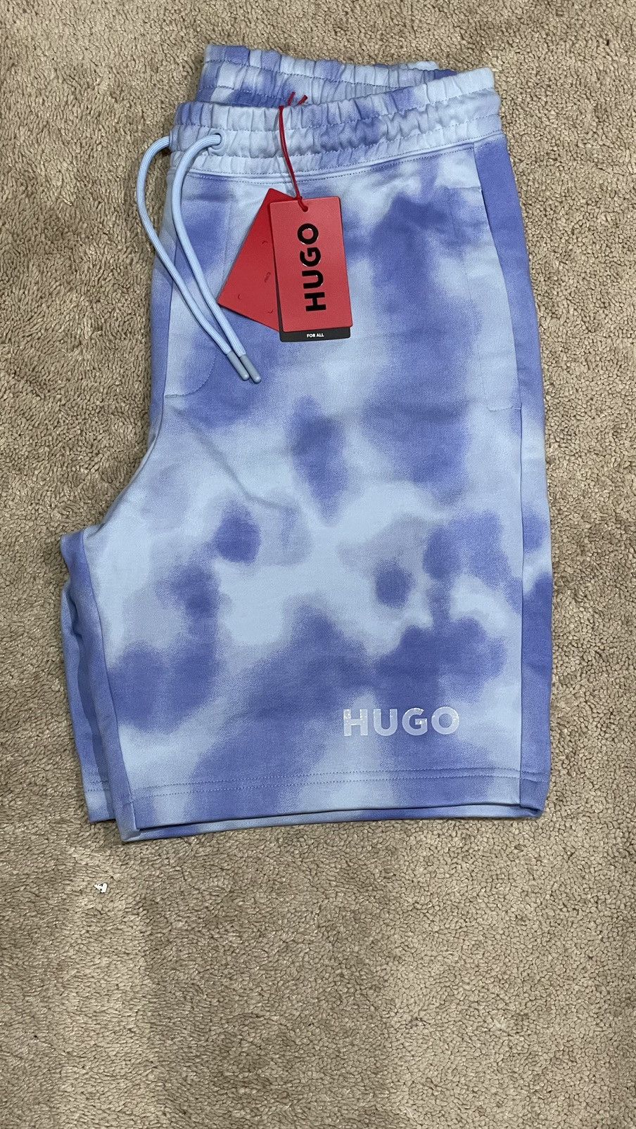 Hugo Boss Hugo Boss Cotton Shorts - Tie Dye M Size US 32 / EU 48 - 1 Thumbnail