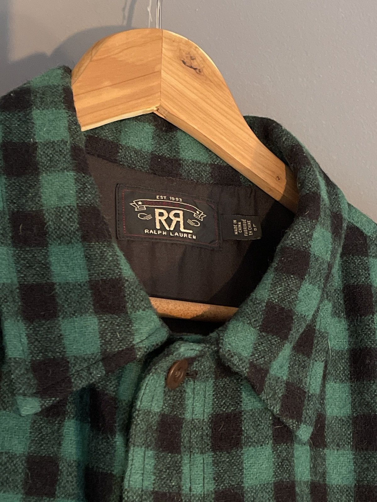 RRL Ralph Lauren RRL Wool plaid Jacket Size US L / EU 52-54 / 3 - 5 Thumbnail