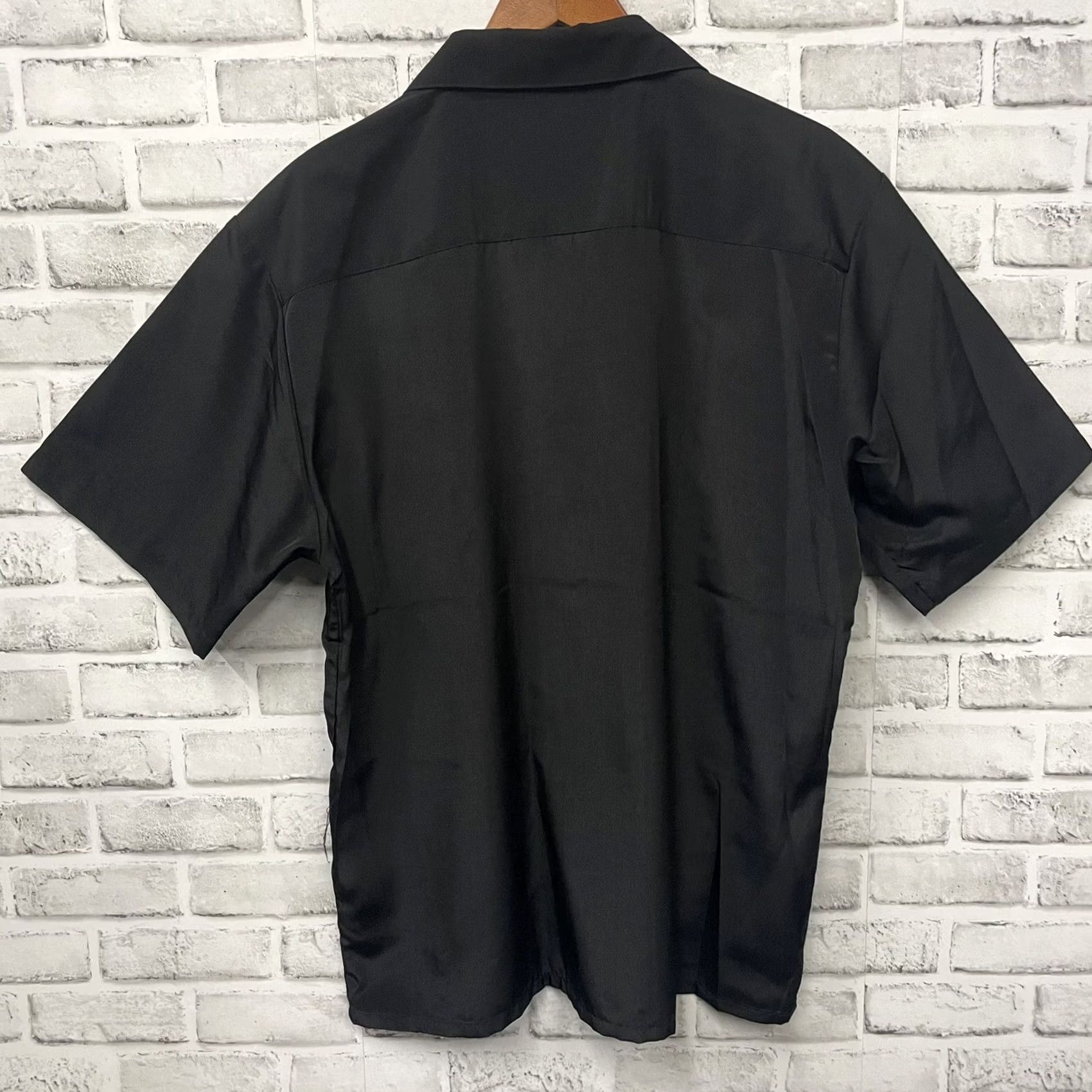 Vintage Chrome Eagle Polyester Motorcycle Shirt Mens L Gray Short Sleeve Button-Down Size US L / EU 52-54 / 3 - 5 Thumbnail