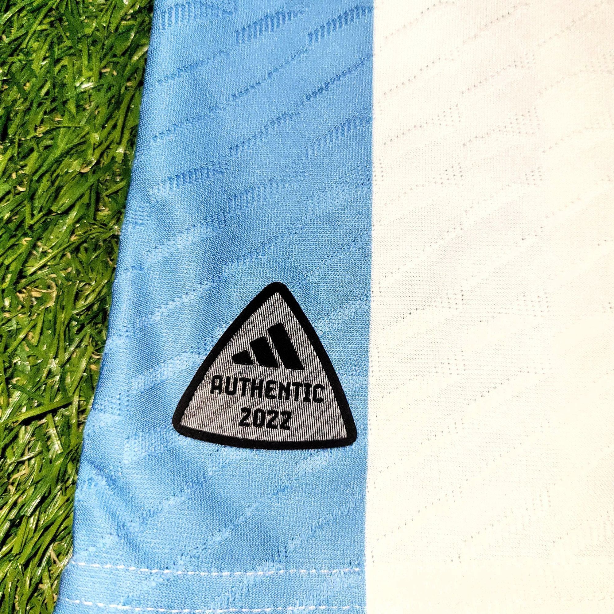 Adidas Messi Argentina 2022 FINAL PLAYER ISSUE Soccer Jersey BNWT Size US XL / EU 56 / 4 - 7 Thumbnail