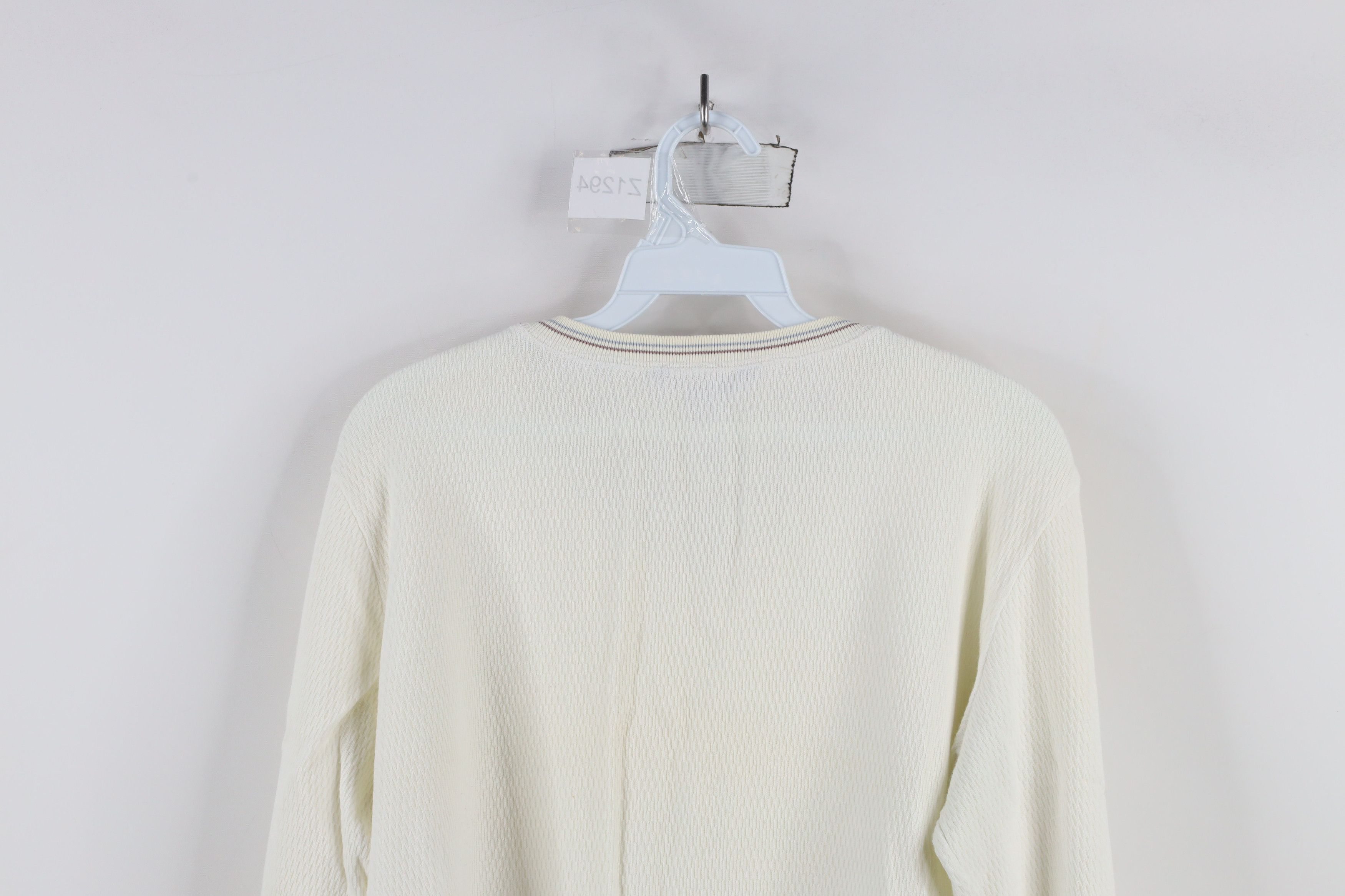 American Eagle Outfitters × Vintage Vintage 90s Y2K American Eagle Thermal Waffle Knit T-Shirt Size L / US 10 / IT 46 - 13 Thumbnail